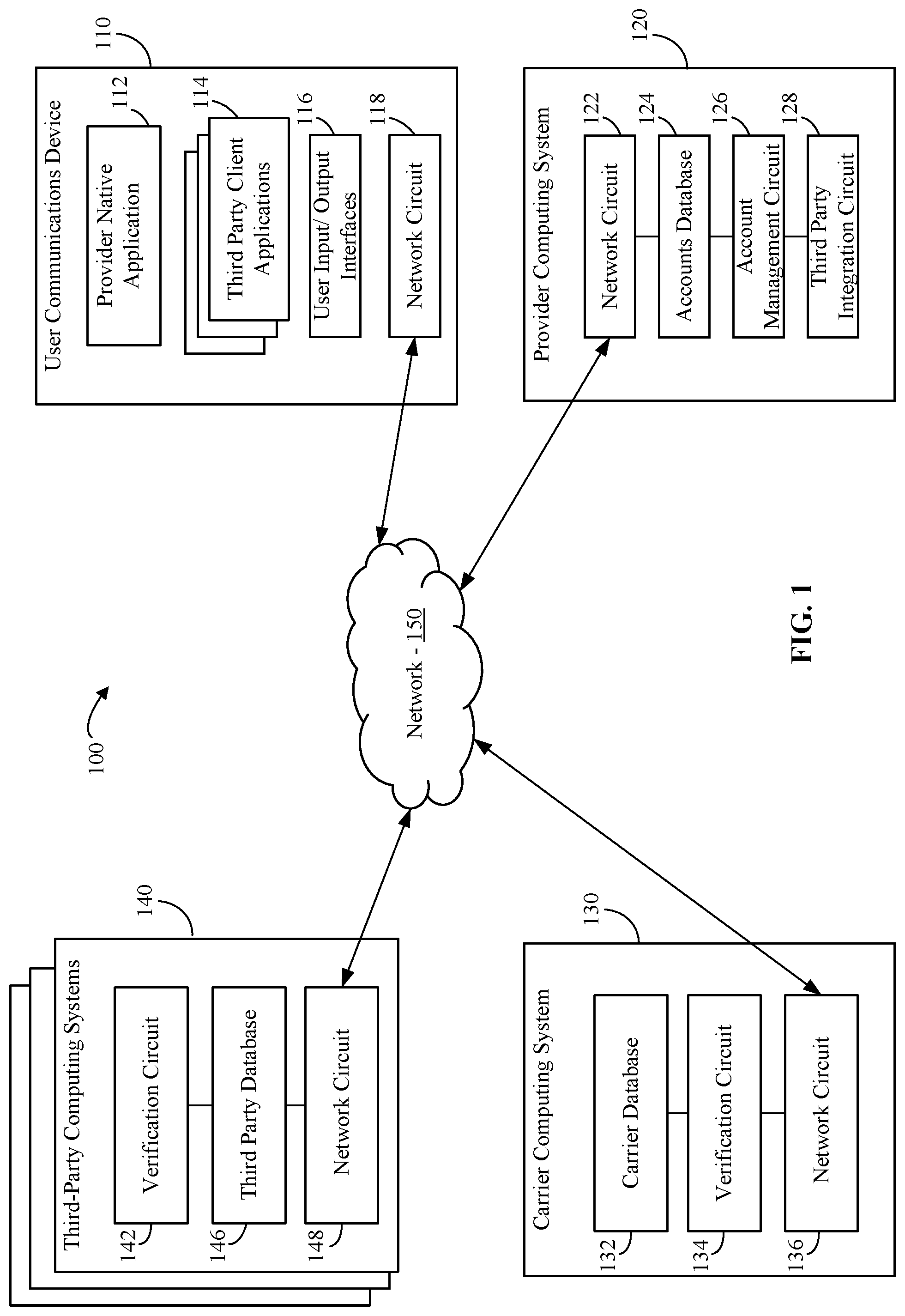 Patent US11785008 Figure 1 – Passive authentication during mobile application registration