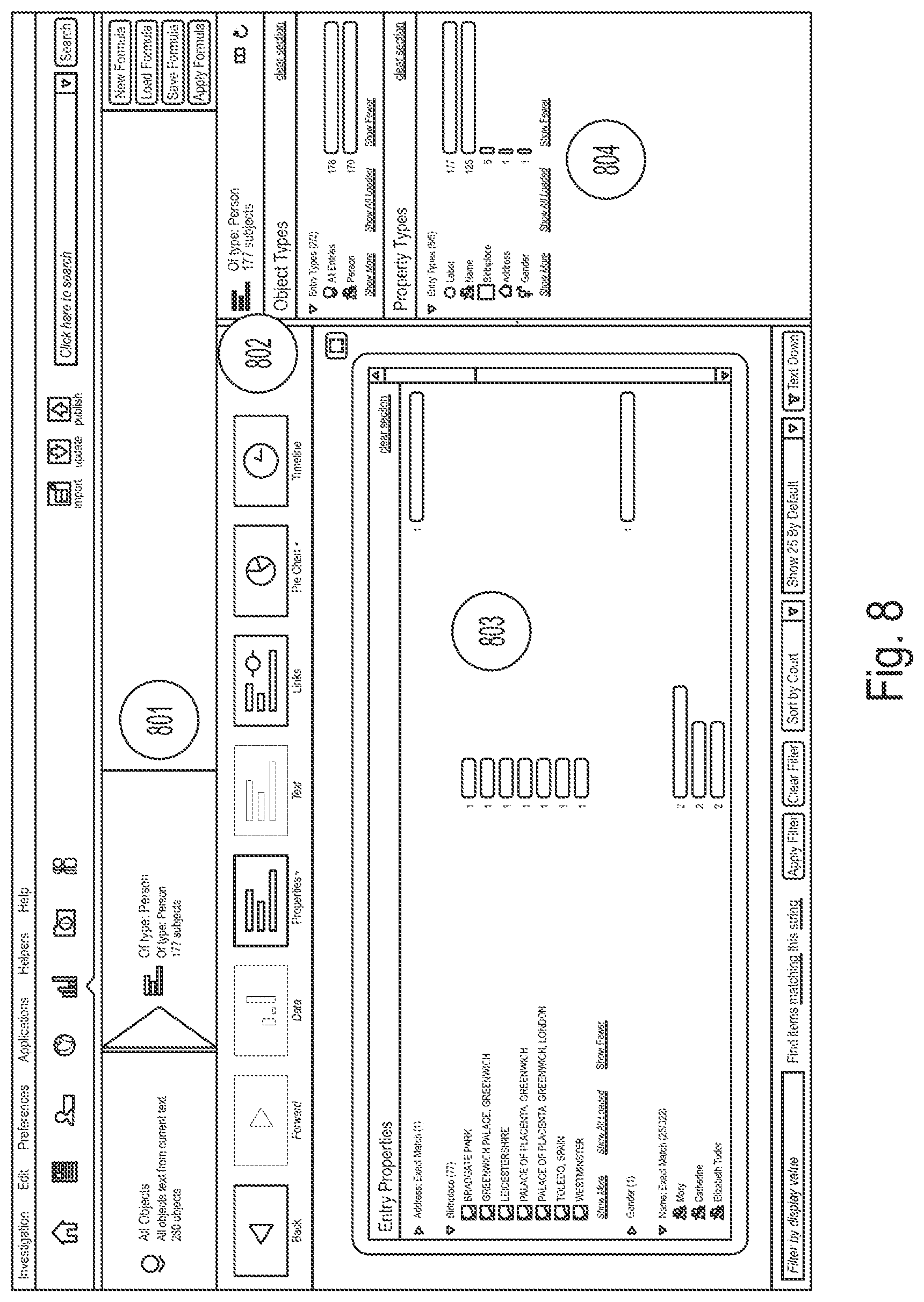 Patent US11785017 Figure 8 – Enforcing granular access control policy
