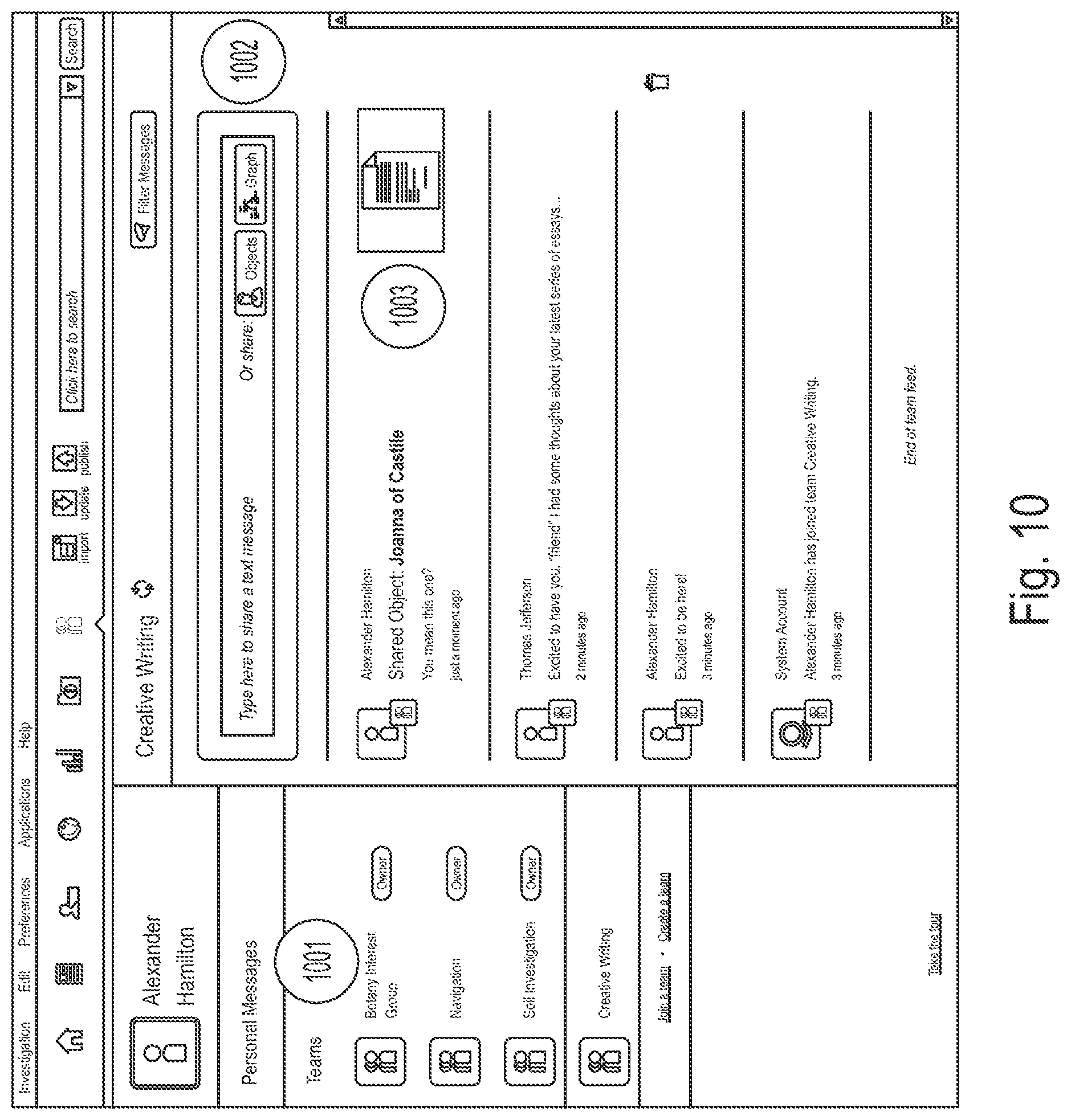 Patent US11785017 Figure 10 – Enforcing granular access control policy