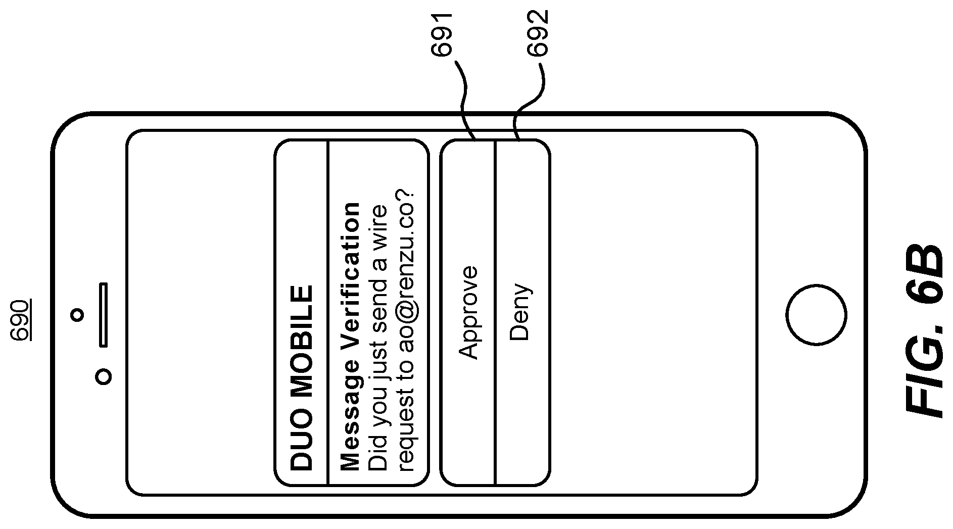 Patent US11785019 Figure 7 – Secure communications service for intercepting suspicious messages and performing backchannel verification thereon