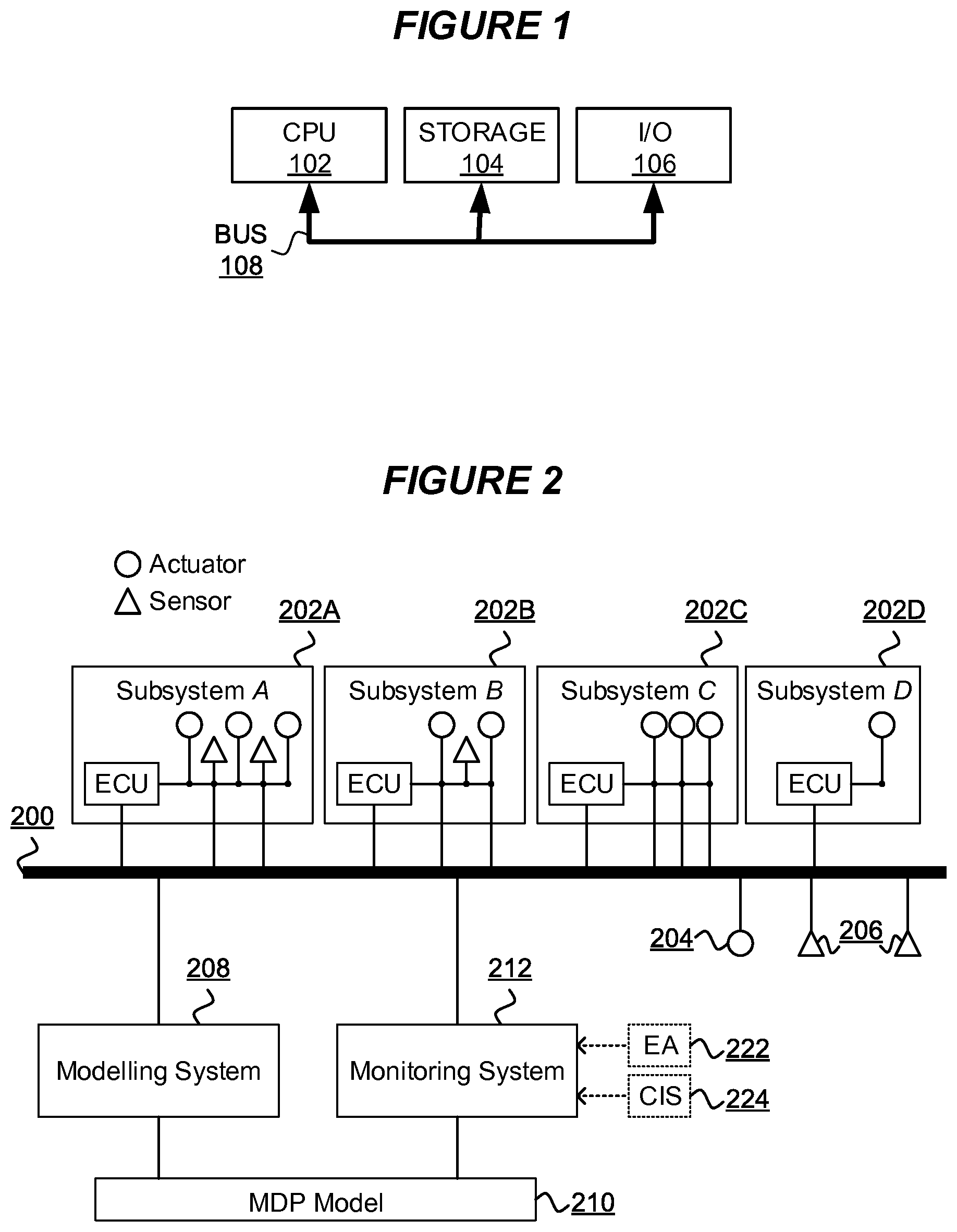 Patent US11785029 Figure 1 – Vehicular network security