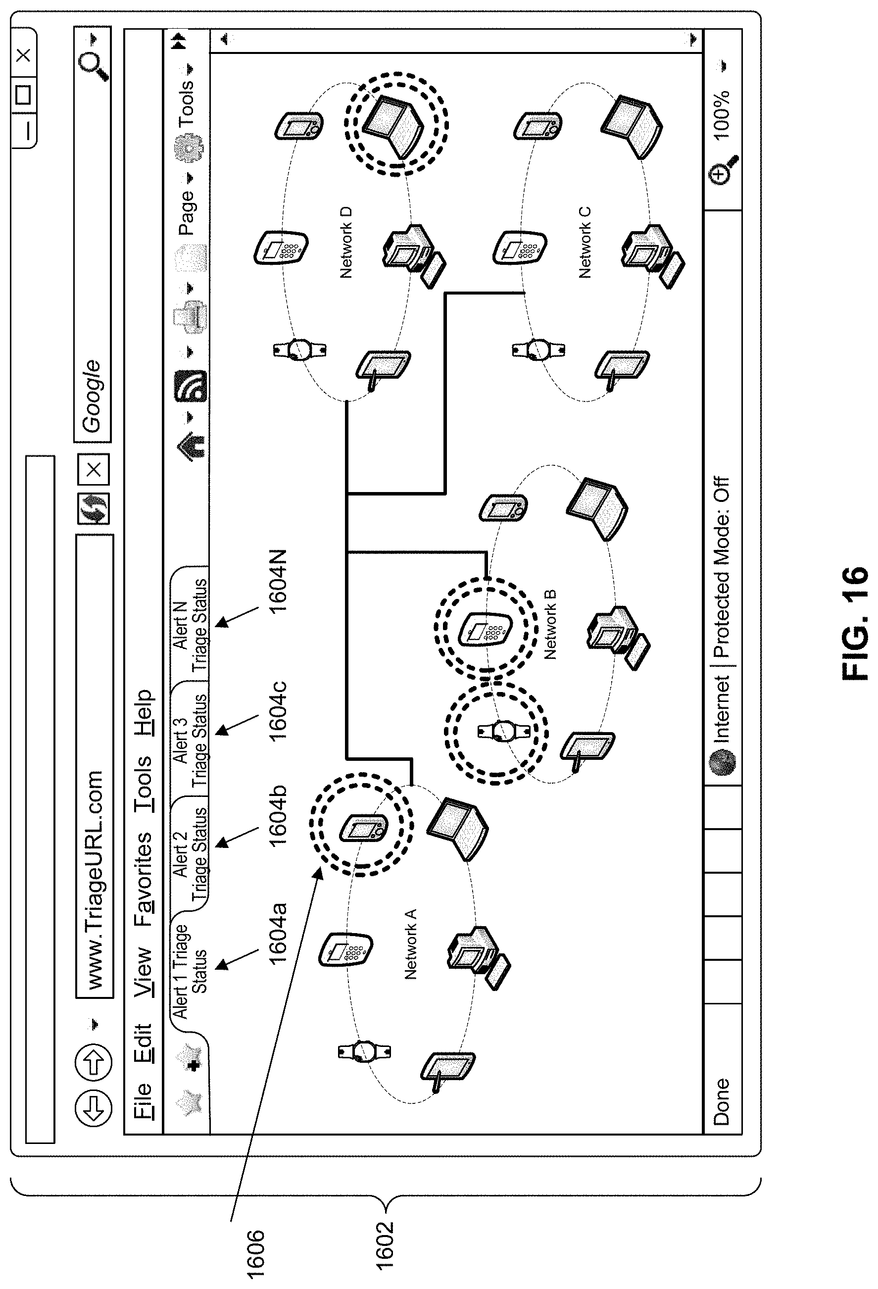 Patent US11785040 Figure 16 – Systems and methods for cyber security alert triage