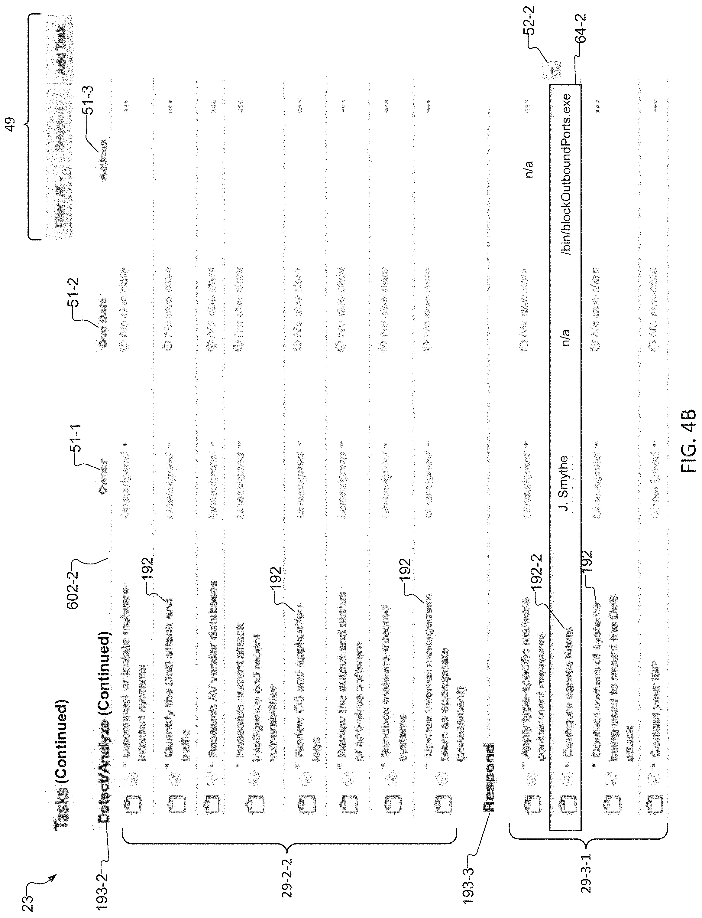 Patent US11785052 Figure 5 – Incident response plan based on indicators of compromise