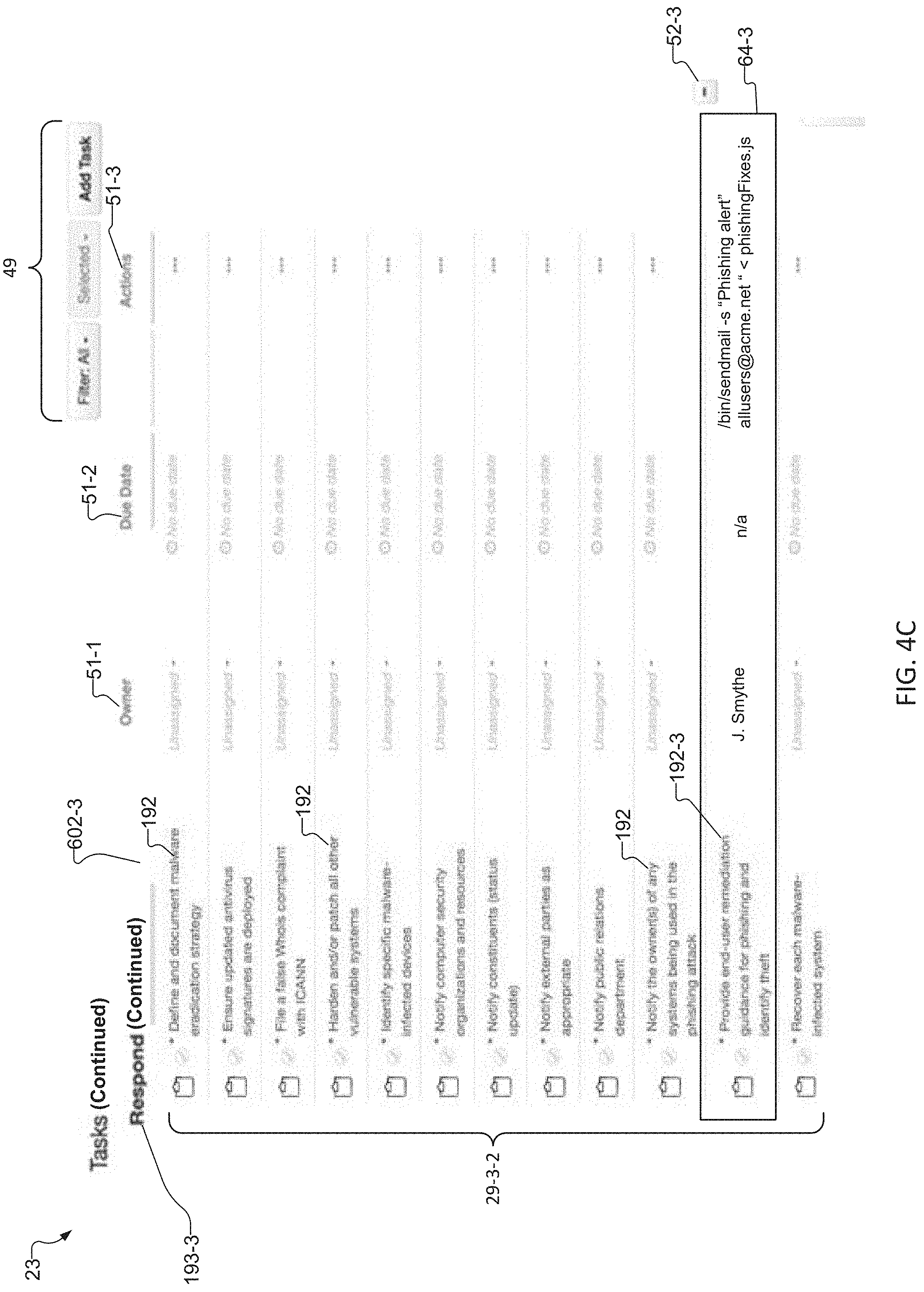Patent US11785052 Figure 6 – Incident response plan based on indicators of compromise