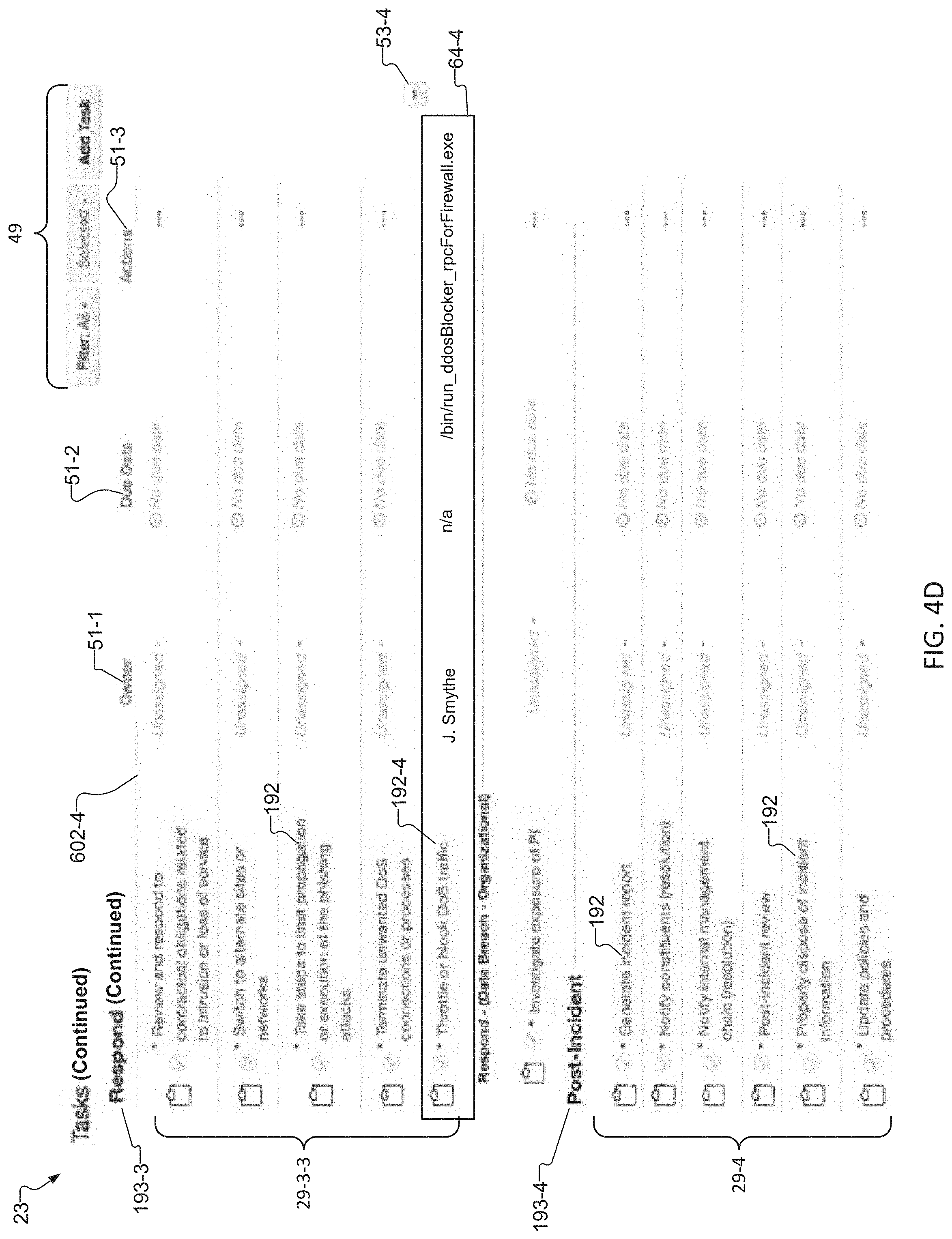Patent US11785052 Figure 7 – Incident response plan based on indicators of compromise