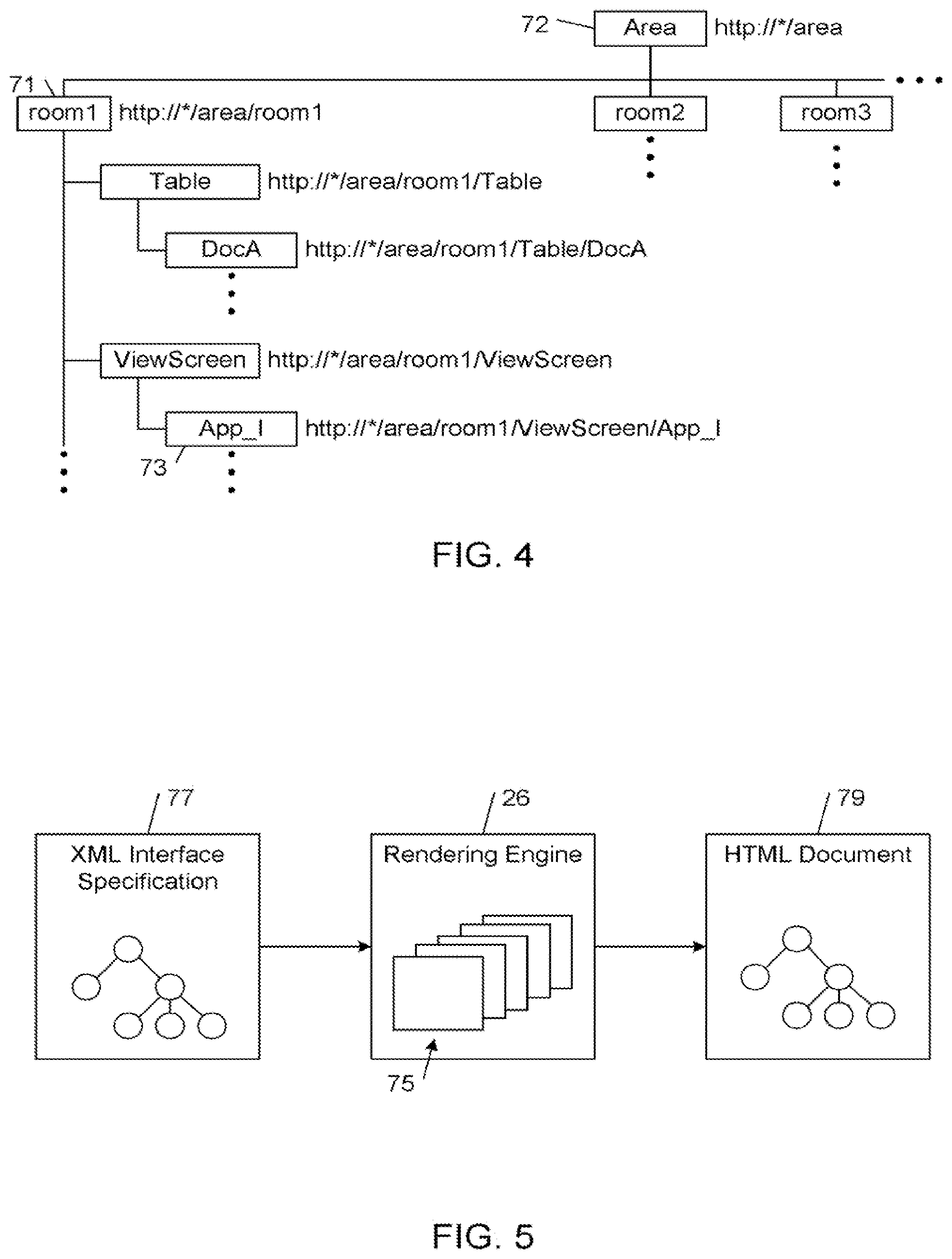 Patent US11785056 Figure 3 – Web browser interface for spatial communication environments