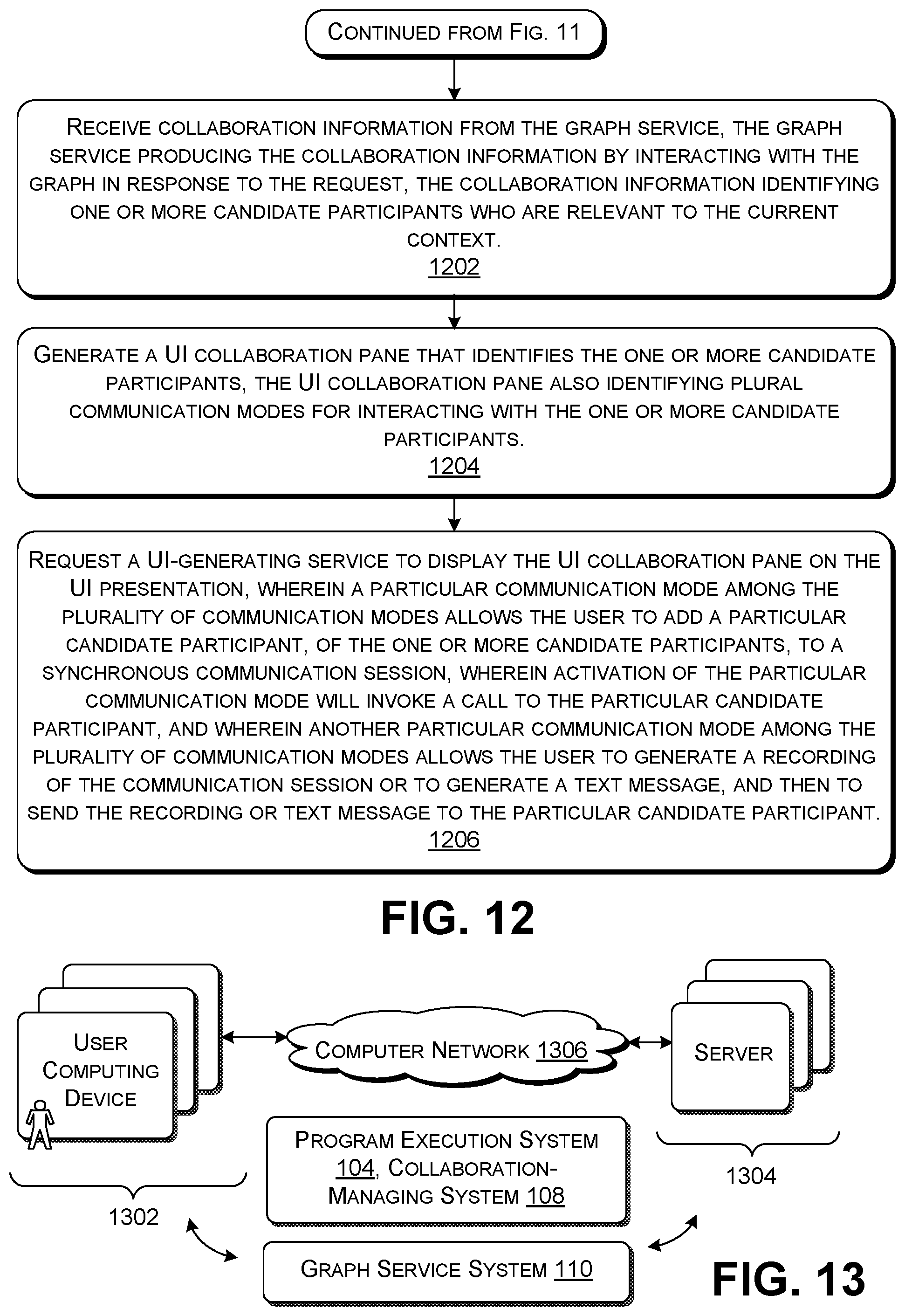 Patent US11785059 Figure 8 – Facilitating interaction among participants at different locations
