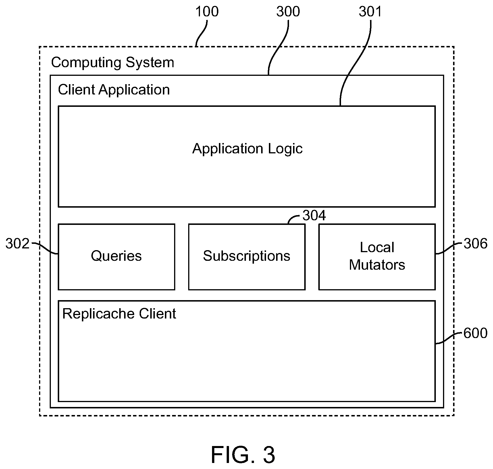 Patent US11785083 Figure 3 – System and method for offline-first application development
