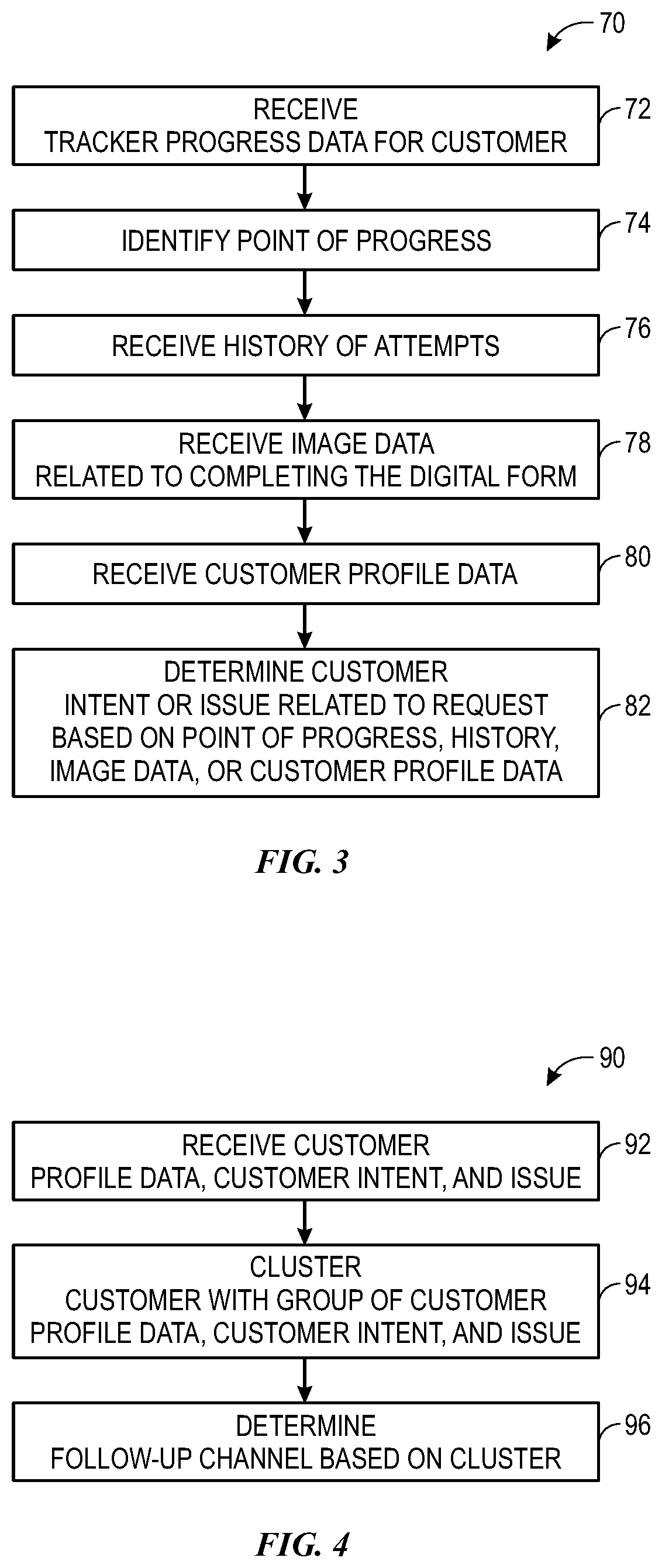 Patent US11785093 Figure 3 – Systems and methods for reestablishing communication to resume a process based on inferred intent