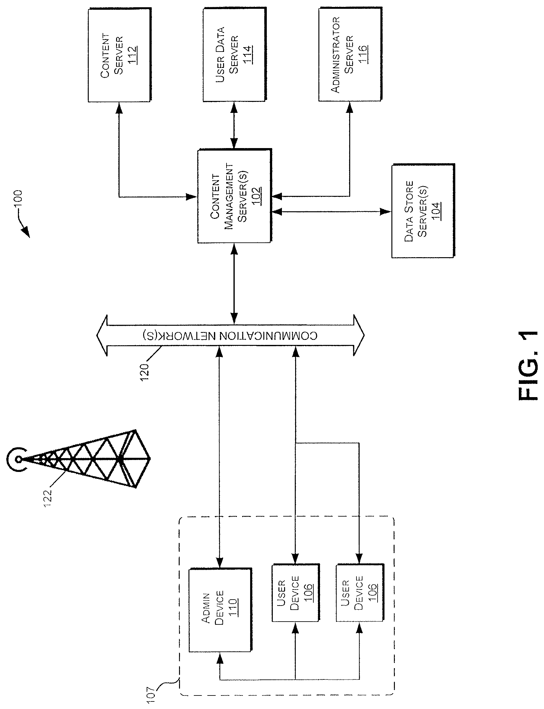 Patent US11785094 Figure 1 – Secure content delivery computer system