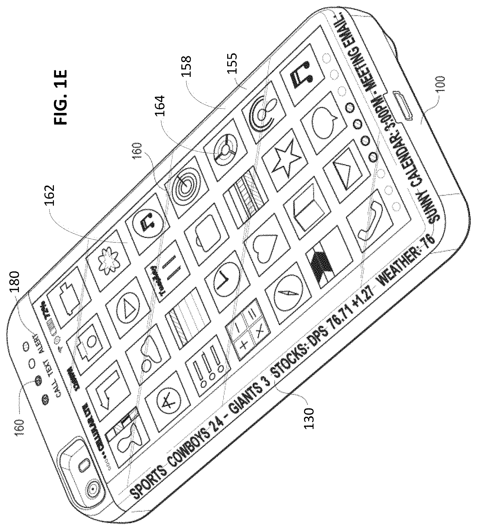 Patent US11785123 Figure 5 – Mobile device cover for use with a host mobile device