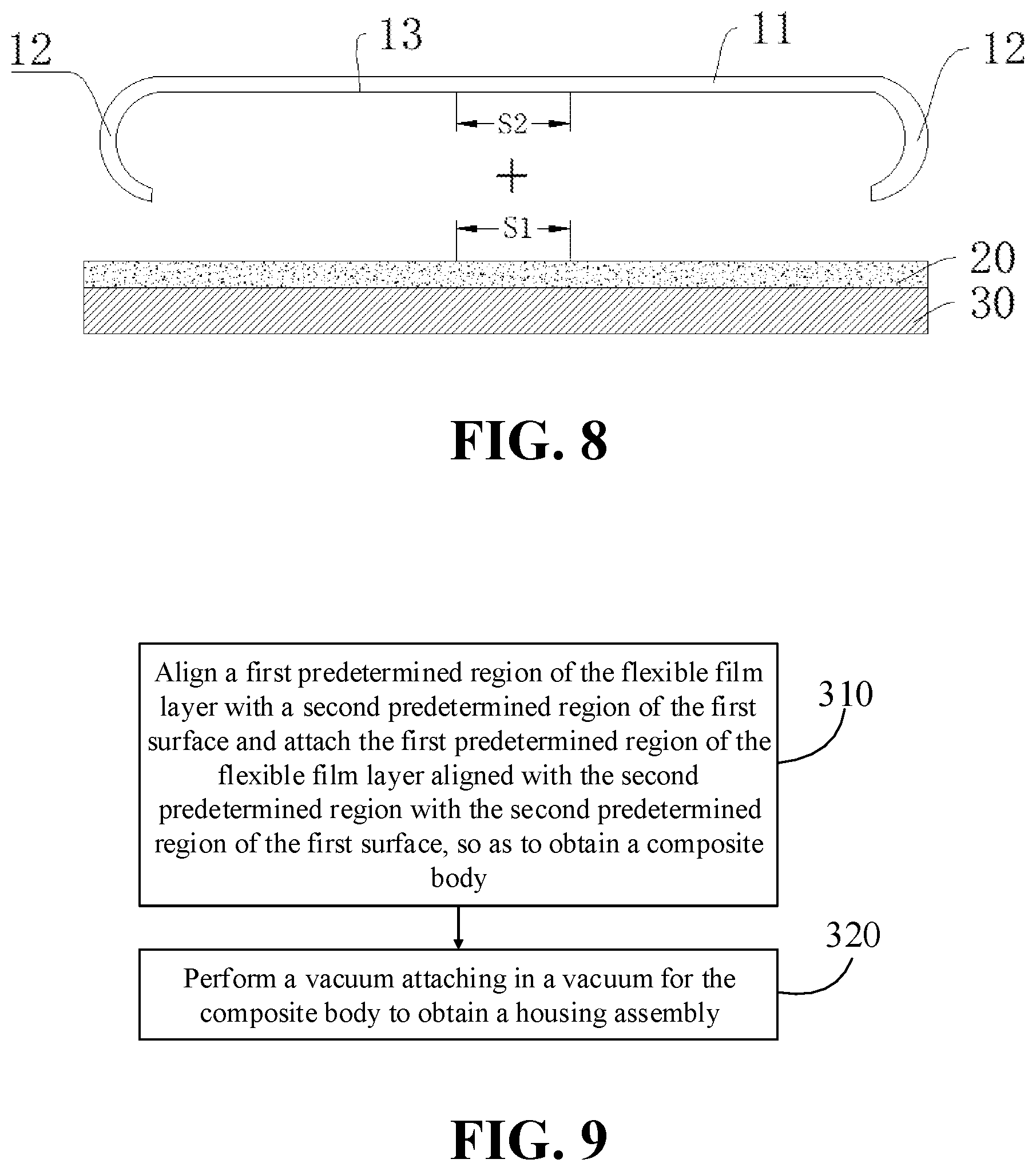 Patent US11785124 Figure 4 – Housing assembly, method for manufacturing housing assembly, and electronic device