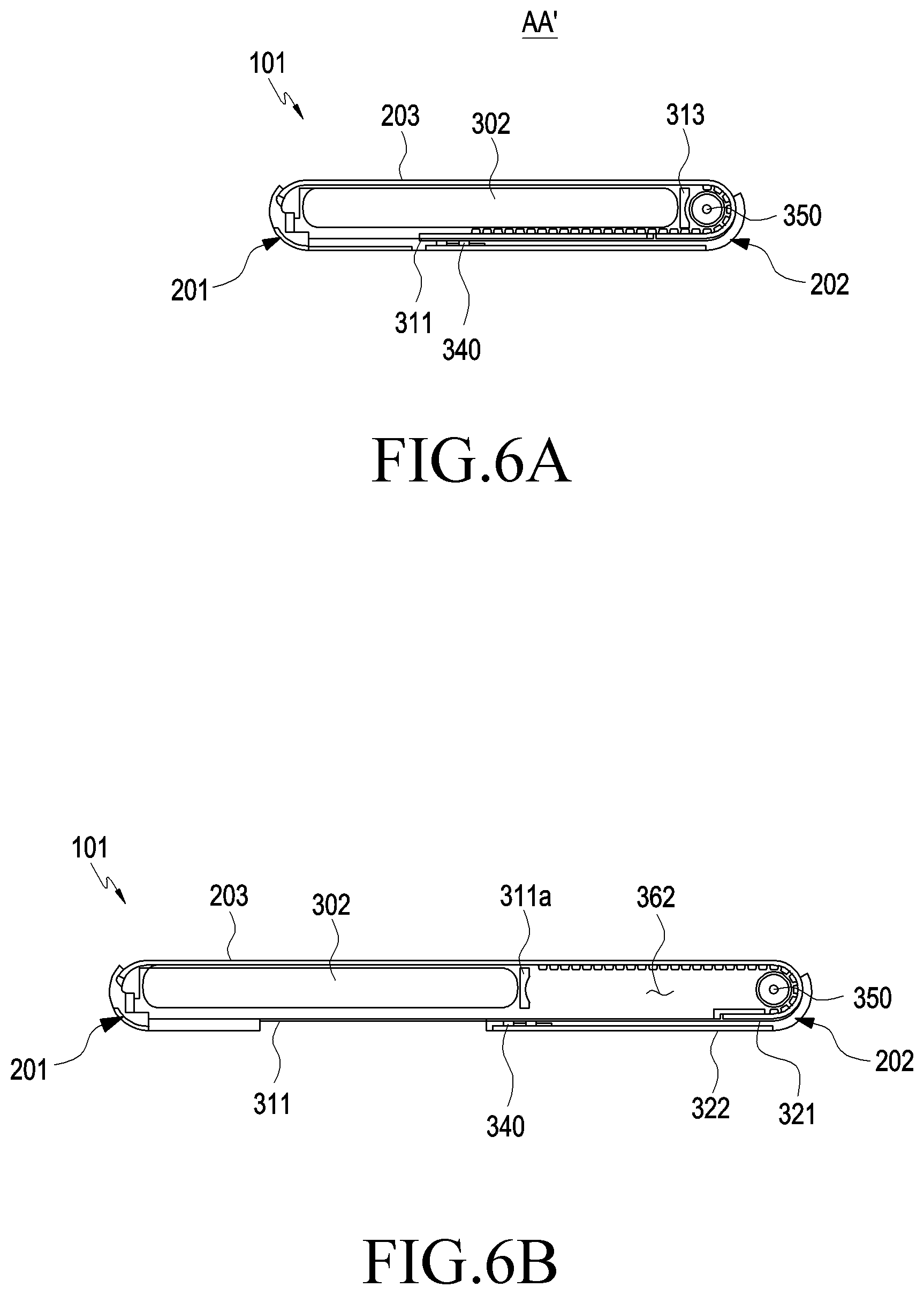 Patent US11785126 Figure 6 – Electronic device including acoustic assembly