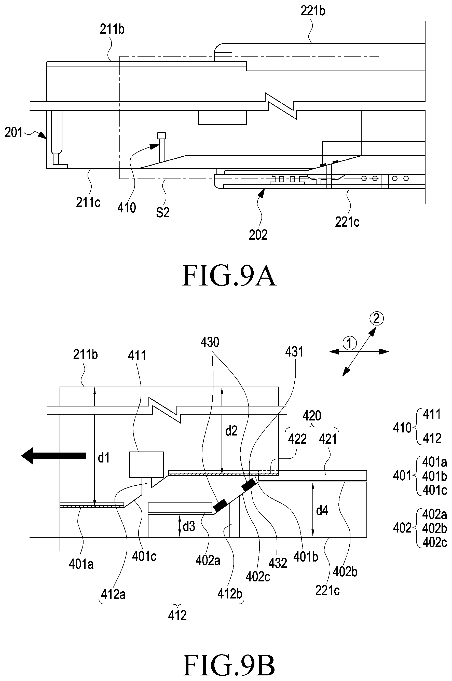 Patent US11785126 Figure 9 – Electronic device including acoustic assembly