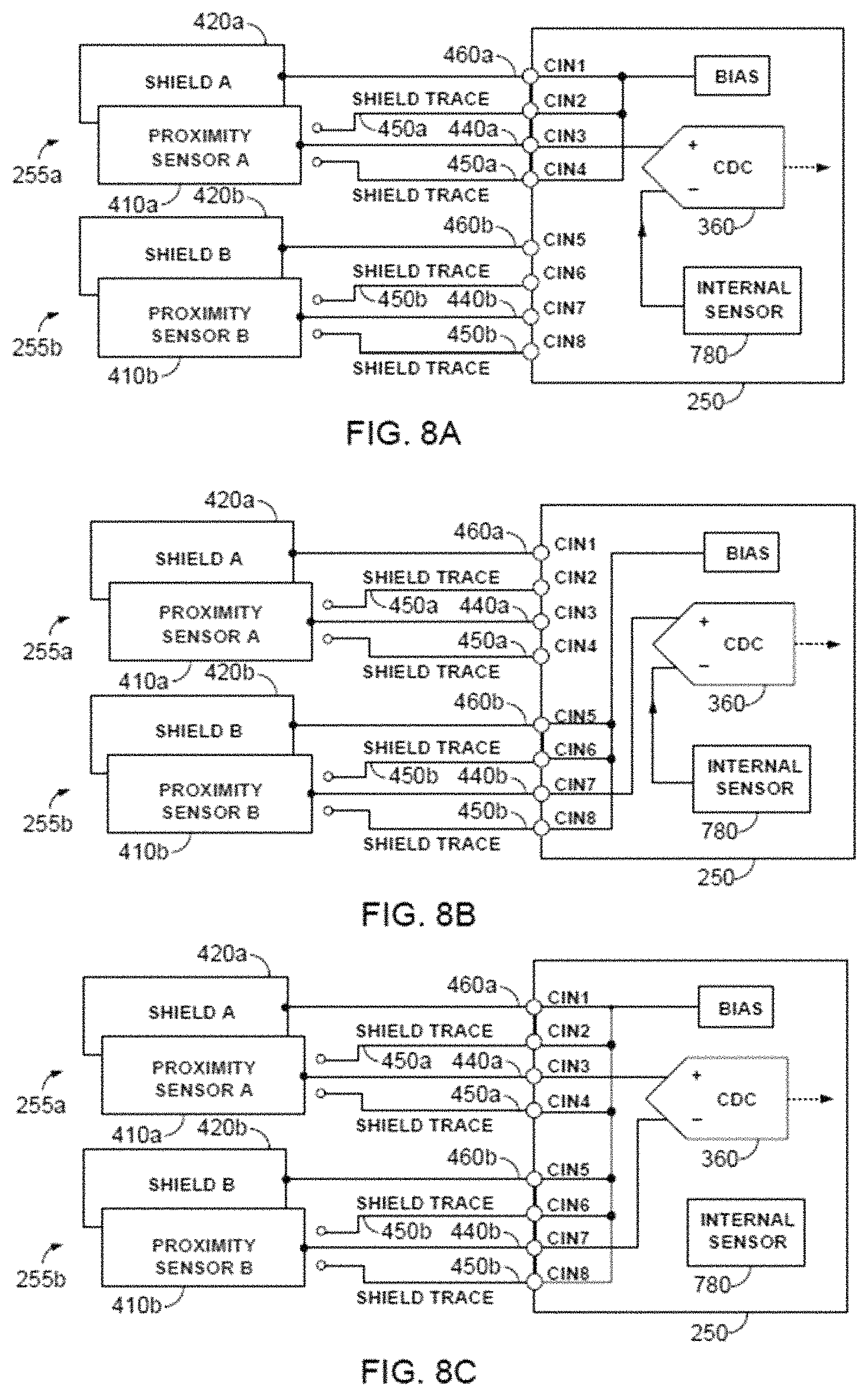 Patent US11785133 Figure 6 – Capacitive gesture detection system and methods thereof