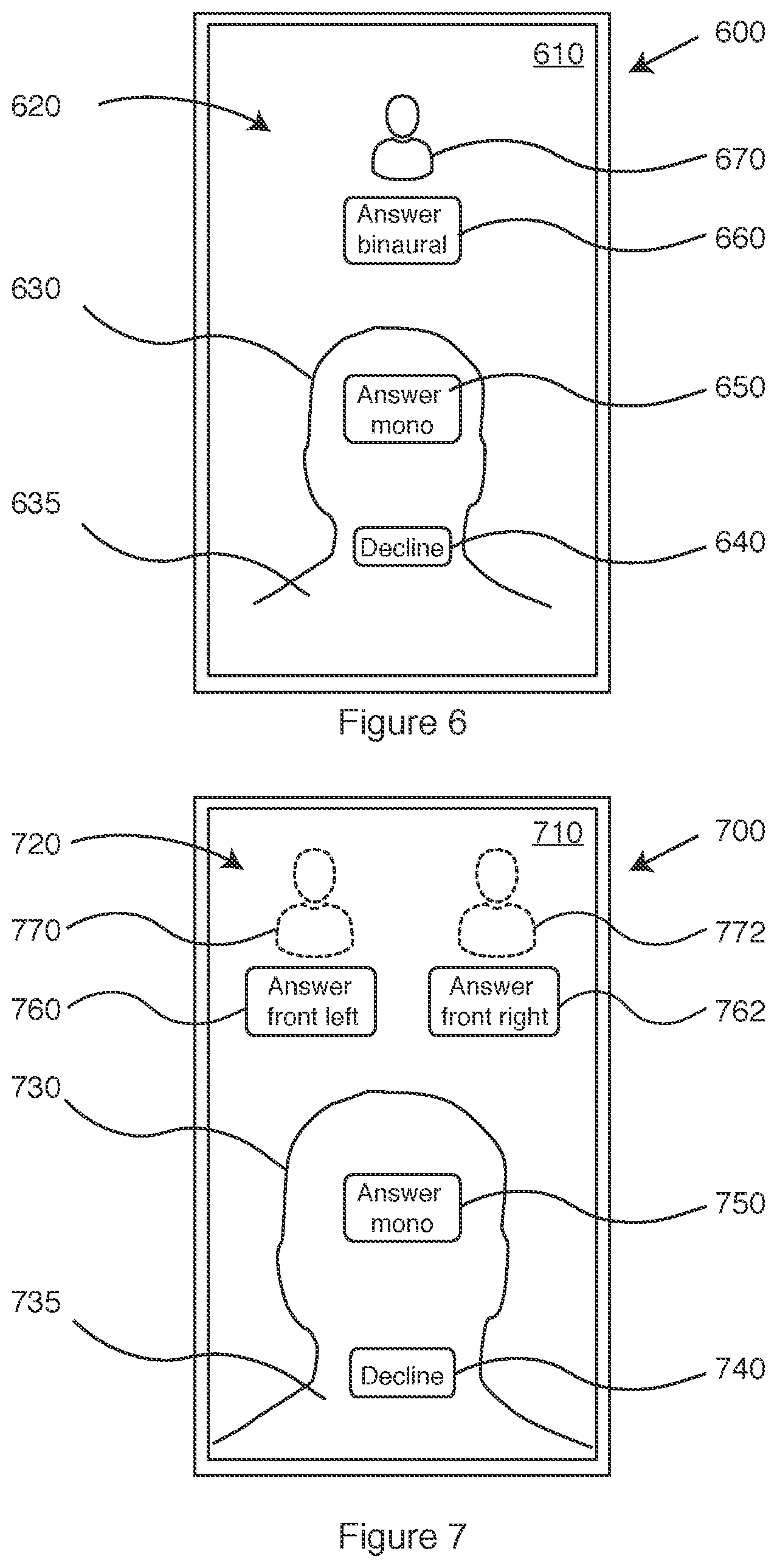 Patent US11785134 Figure 6 – User interface that controls where sound will localize