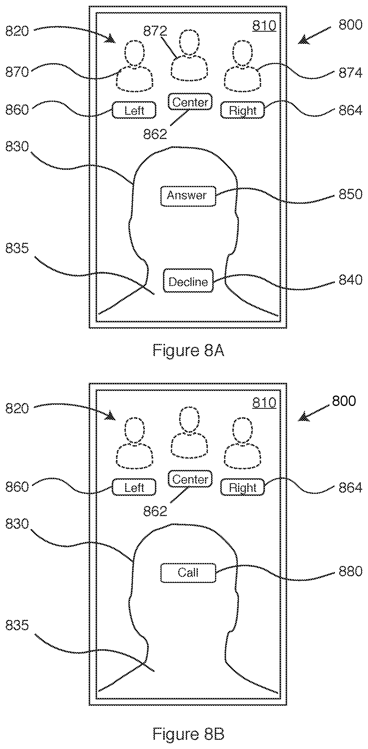 Patent US11785134 Figure 7 – User interface that controls where sound will localize