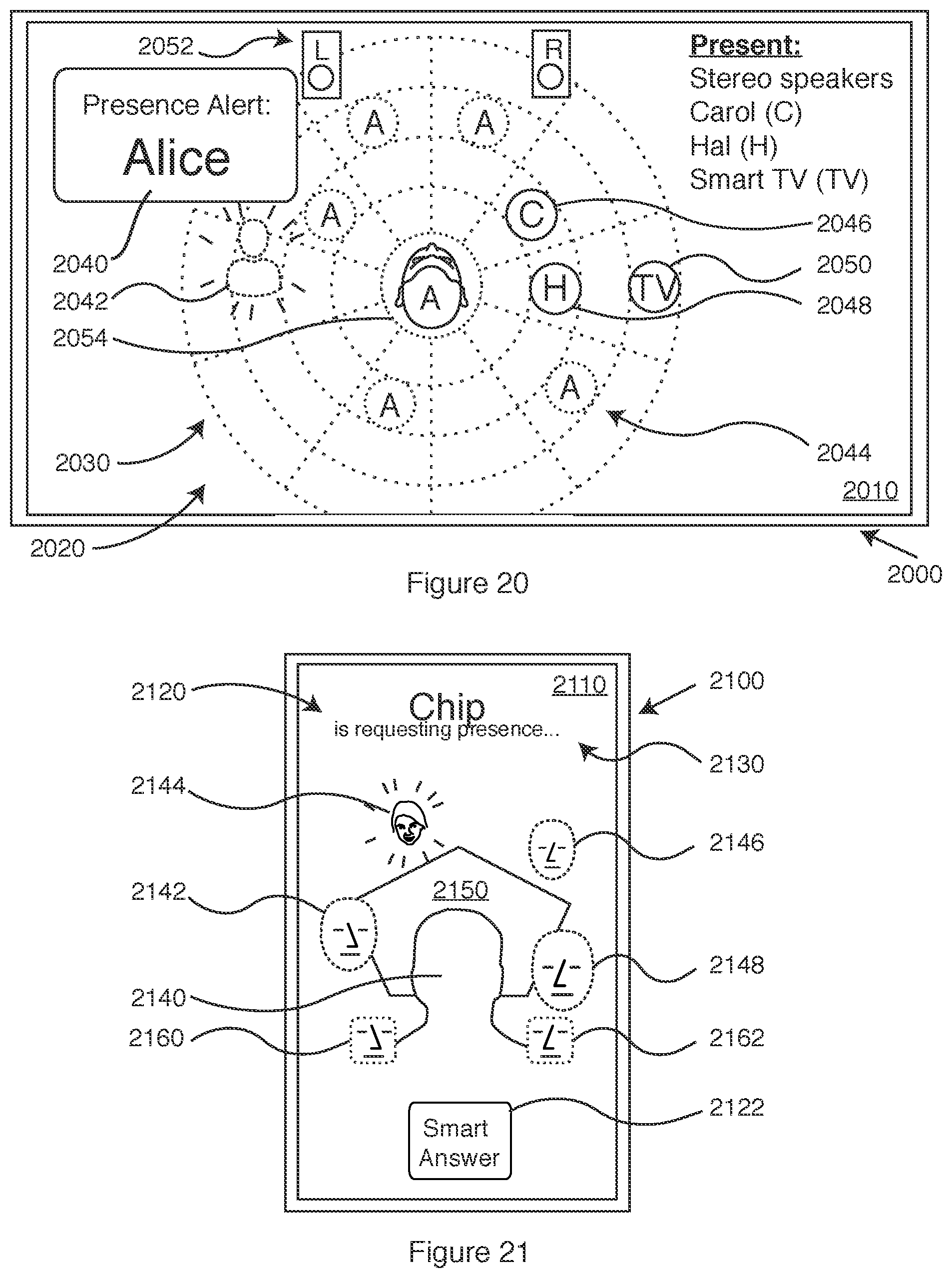 Patent US11785134 Figure 14 – User interface that controls where sound will localize