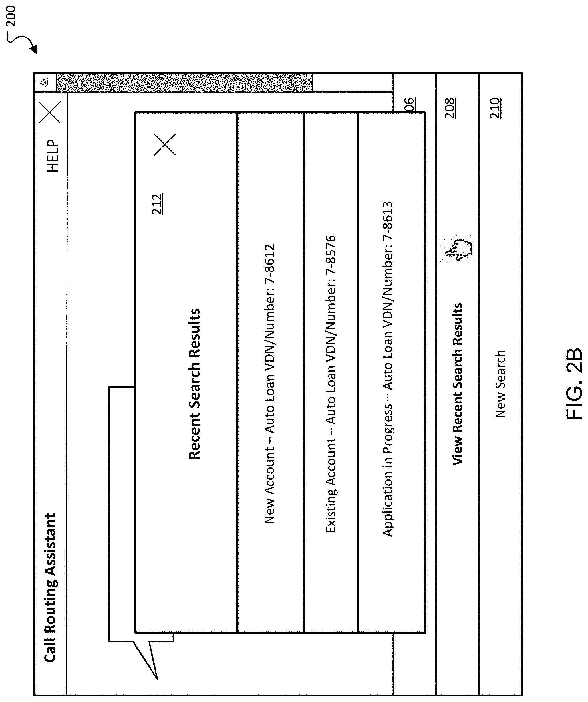 Patent US11785141 Figure 3 – Virtual assistant interface for call routing