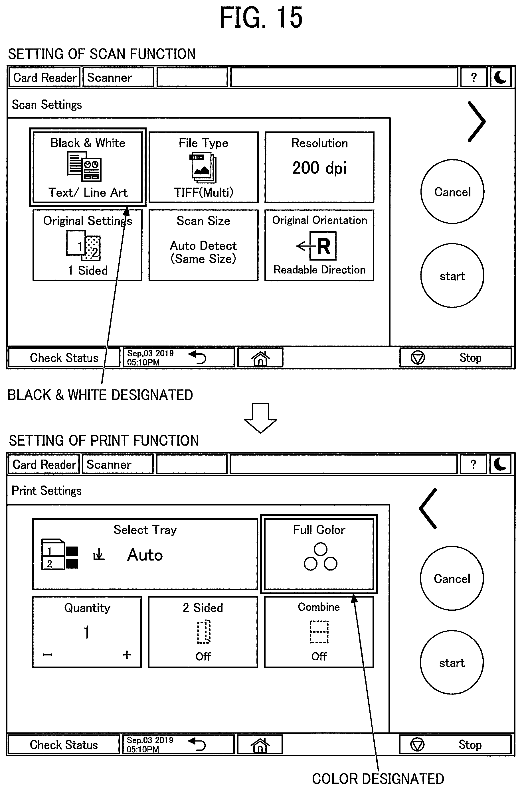 Patent US11785151 Figure 13 – Information processing apparatus, flow execution method, and non-transitory computer-readable storage medium for controlling executions of multiple functions