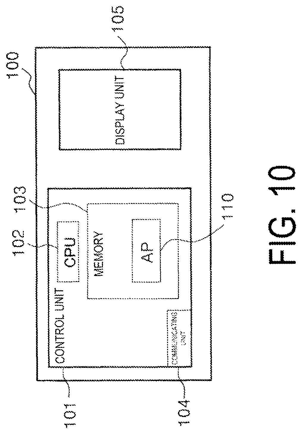 Patent US11785153 Figure 10 – Image reading device and recording device