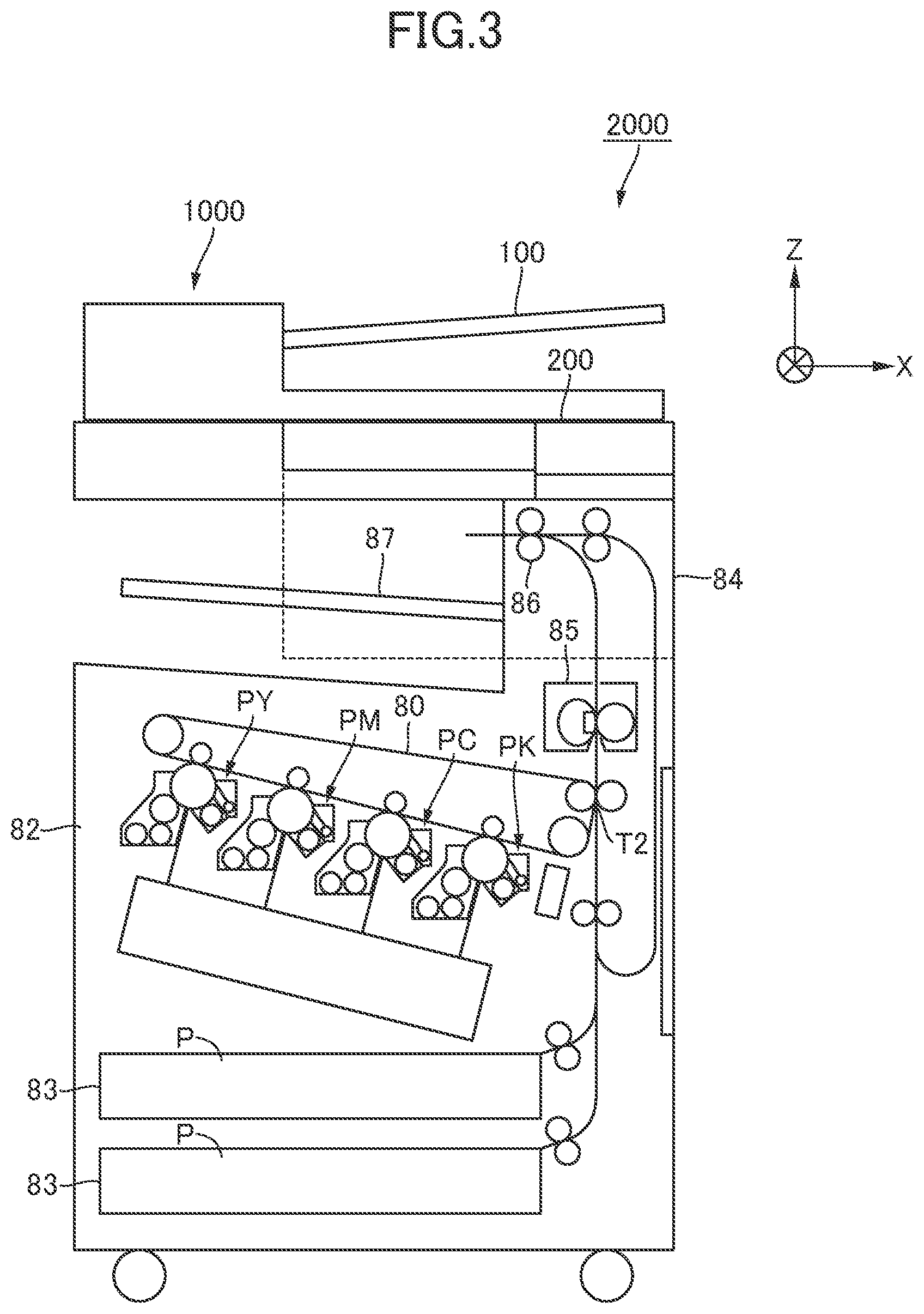 Patent US11785154 Figure 3 – Image reading apparatus and image forming apparatus