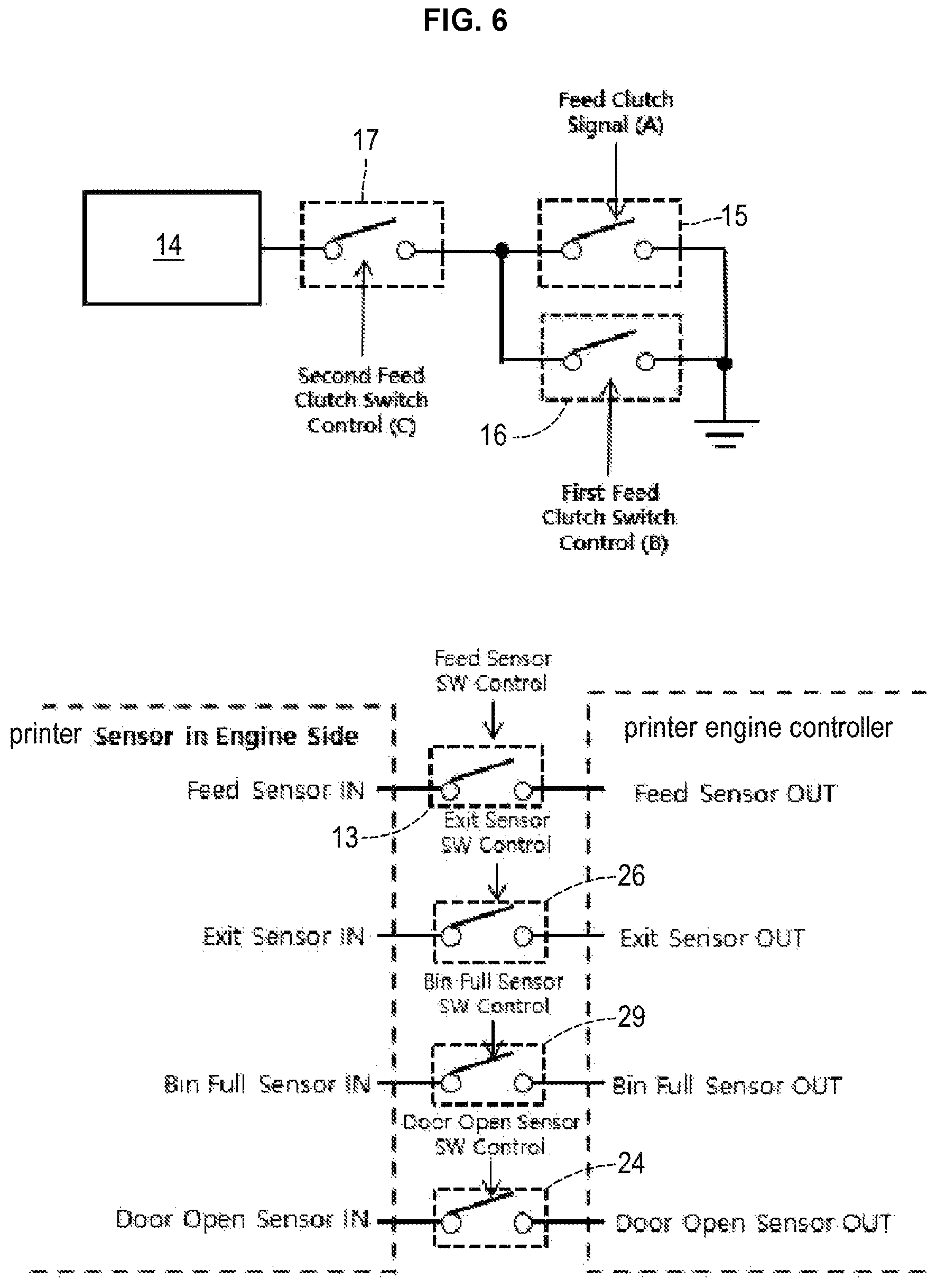 Patent US11785158 Figure 6 – Belt transfer type multi-function device and control method thereof