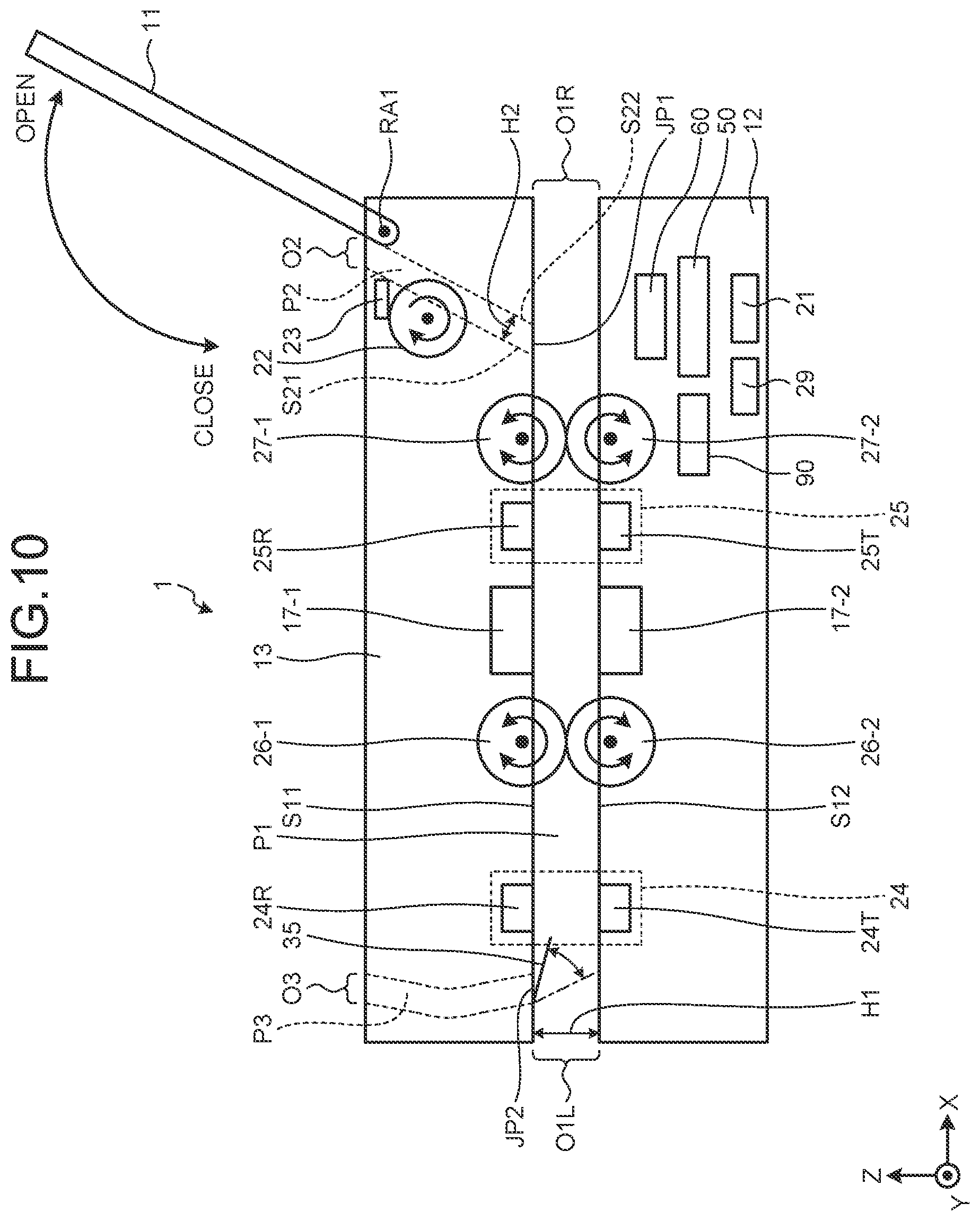 Patent US11785160 Figure 8 – Image reading apparatus, electronic device, and control method