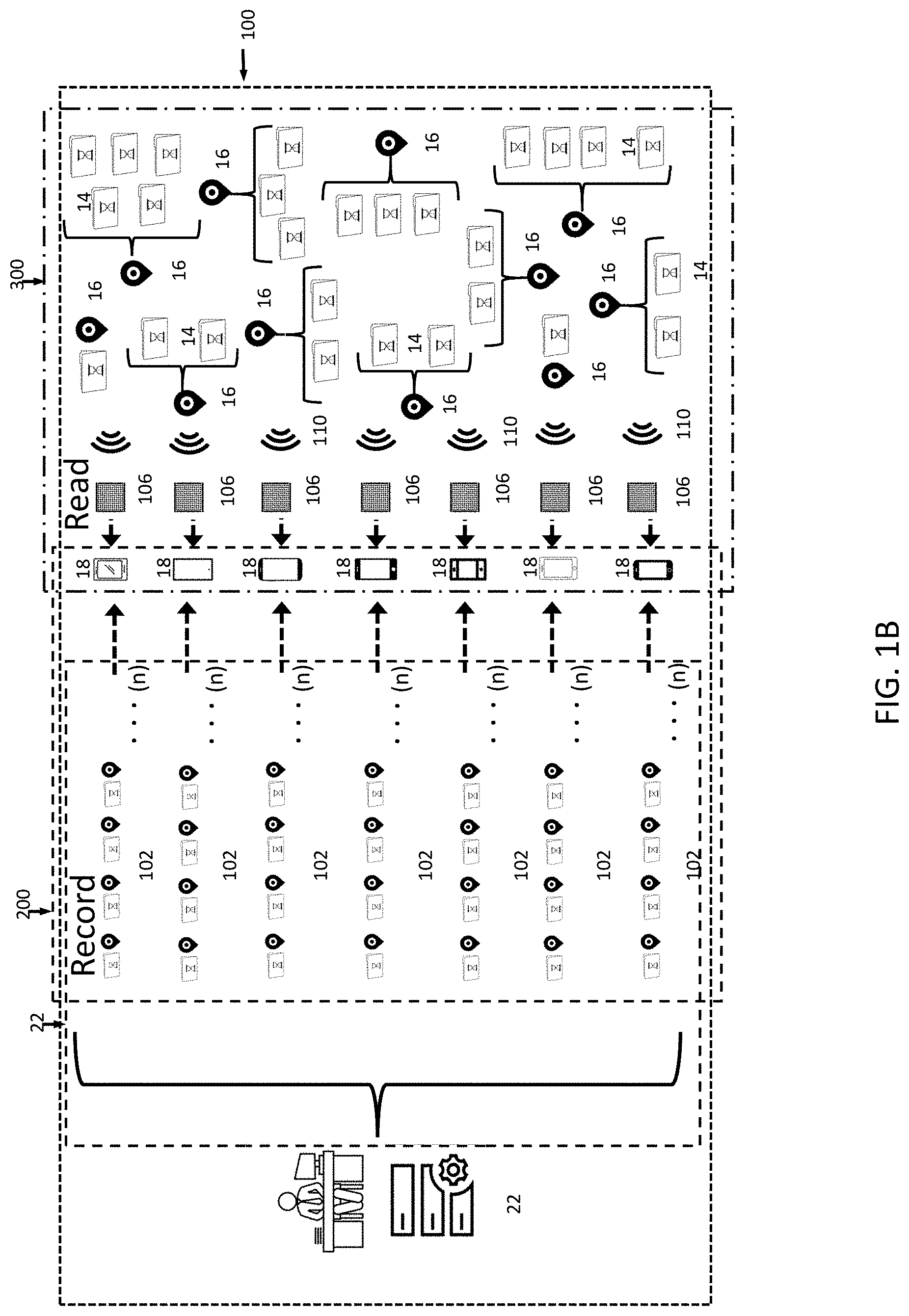 Patent US11785161 Figure 2 – System for user accessibility of tagged curated augmented reality content