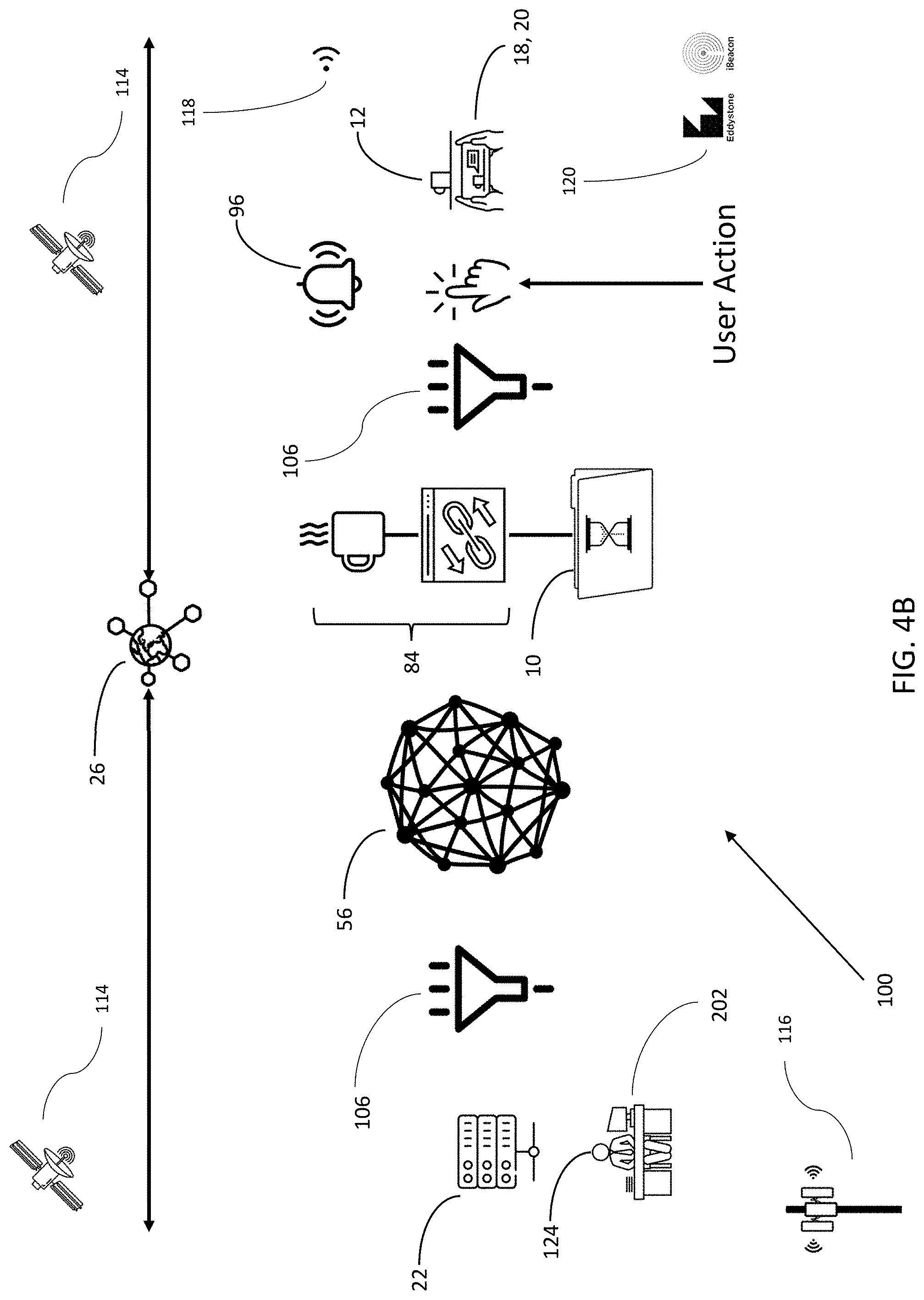 Patent US11785161 Figure 10 – System for user accessibility of tagged curated augmented reality content