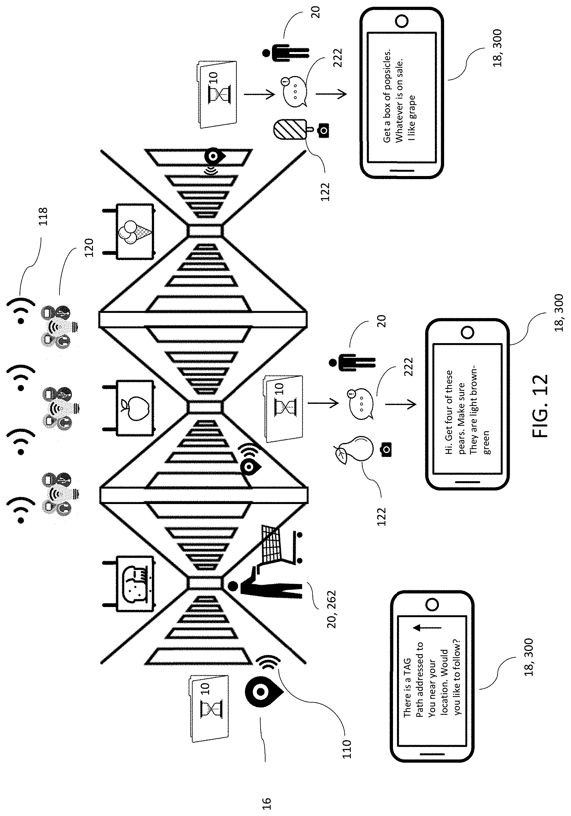 Patent US11785161 Figure 19 – System for user accessibility of tagged curated augmented reality content