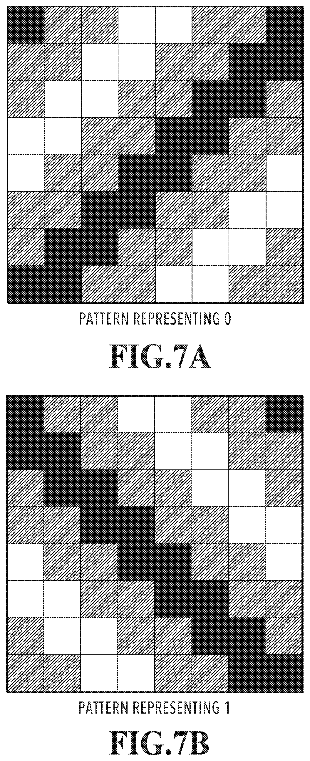 Patent US11785164 Figure 7 – Image processing apparatus, method and product that reinforces a portion of a predetermined pattern detected from a scanned image at which intensity has become low