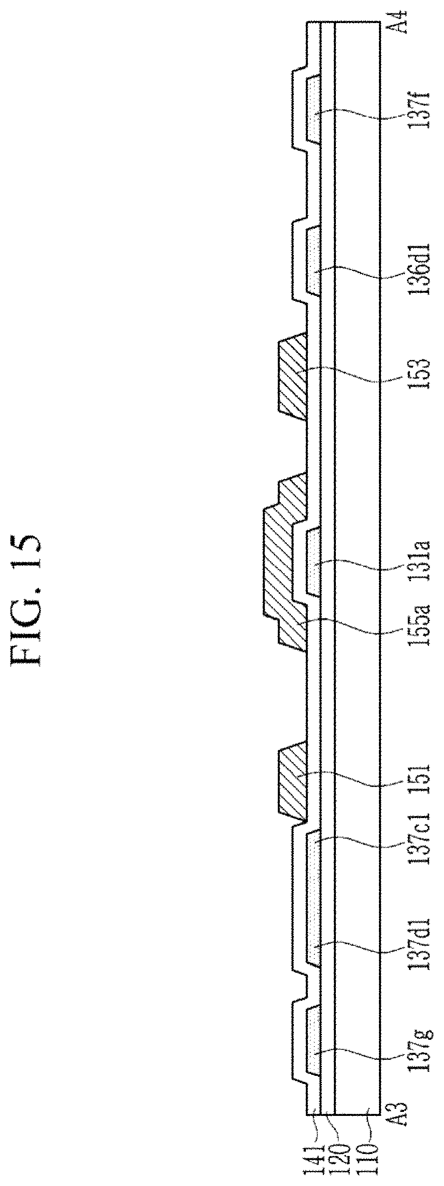 Patent US11785171 Figure 15 – Display device having an emission layer