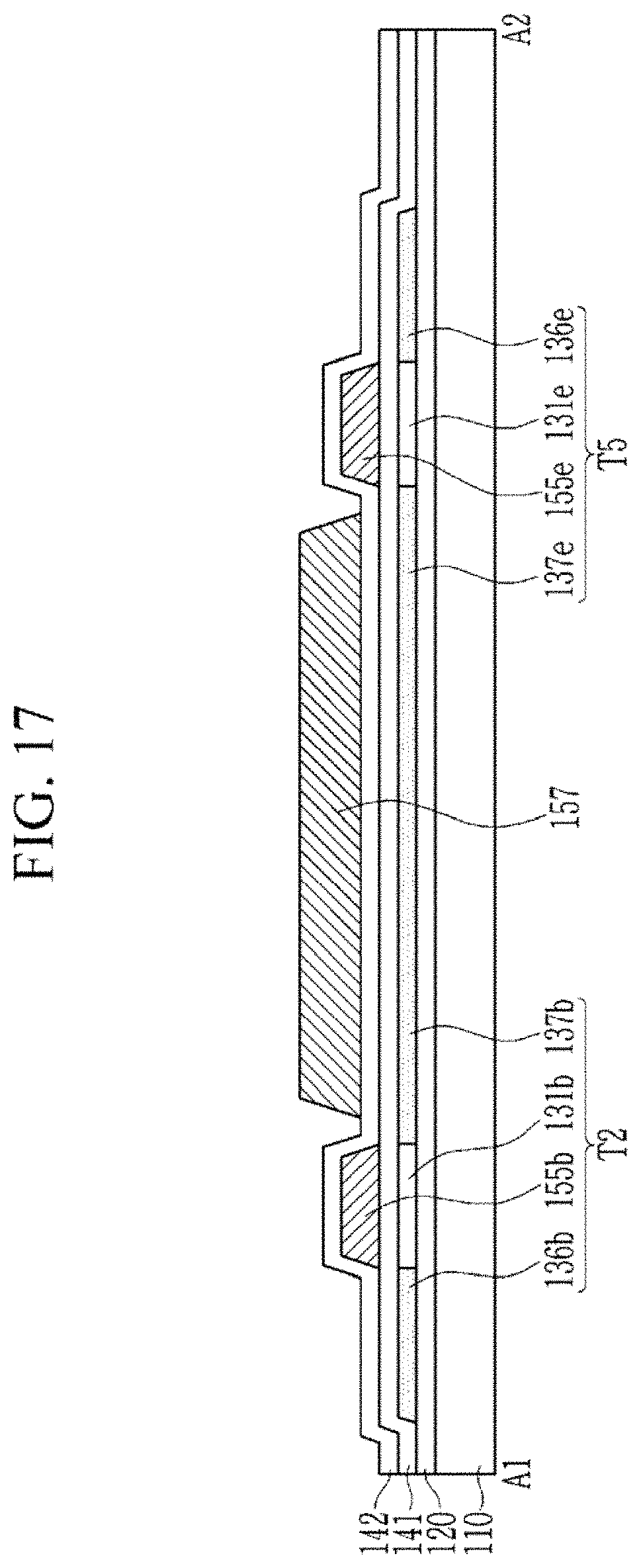 Patent US11785171 Figure 17 – Display device having an emission layer