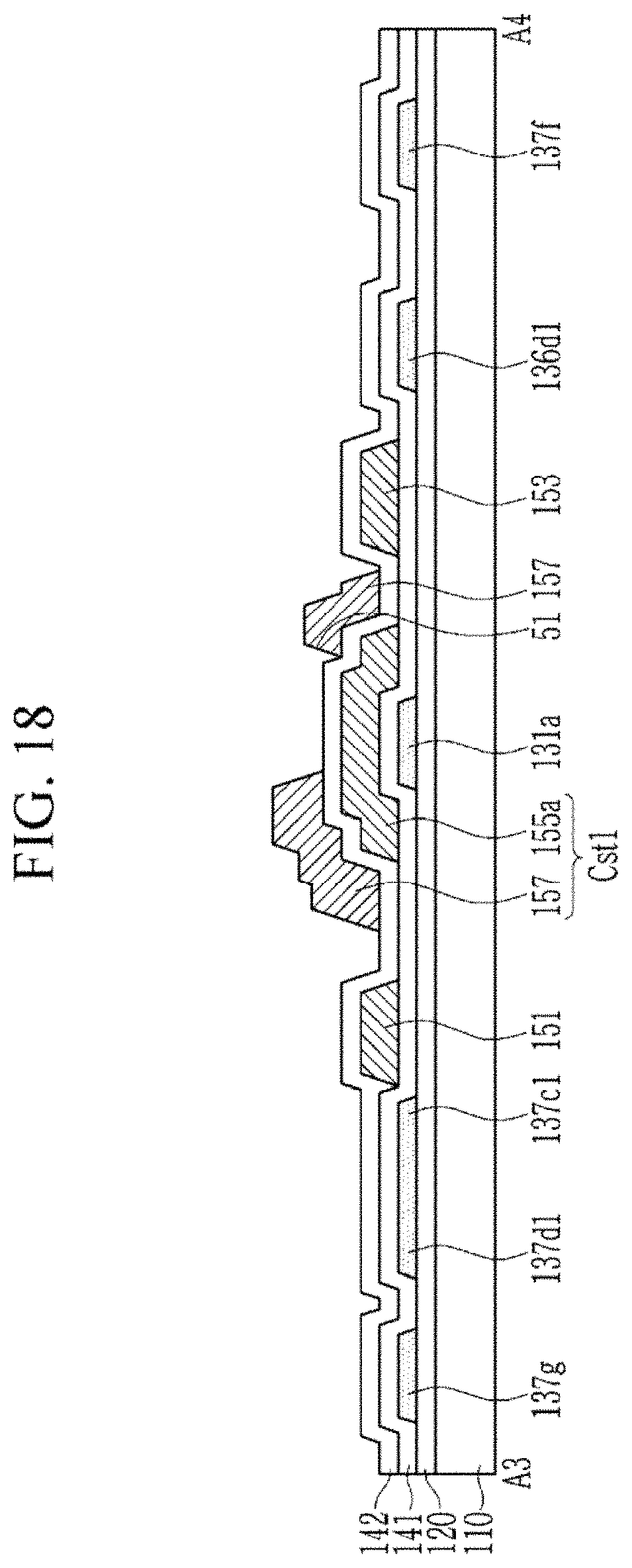 Patent US11785171 Figure 18 – Display device having an emission layer