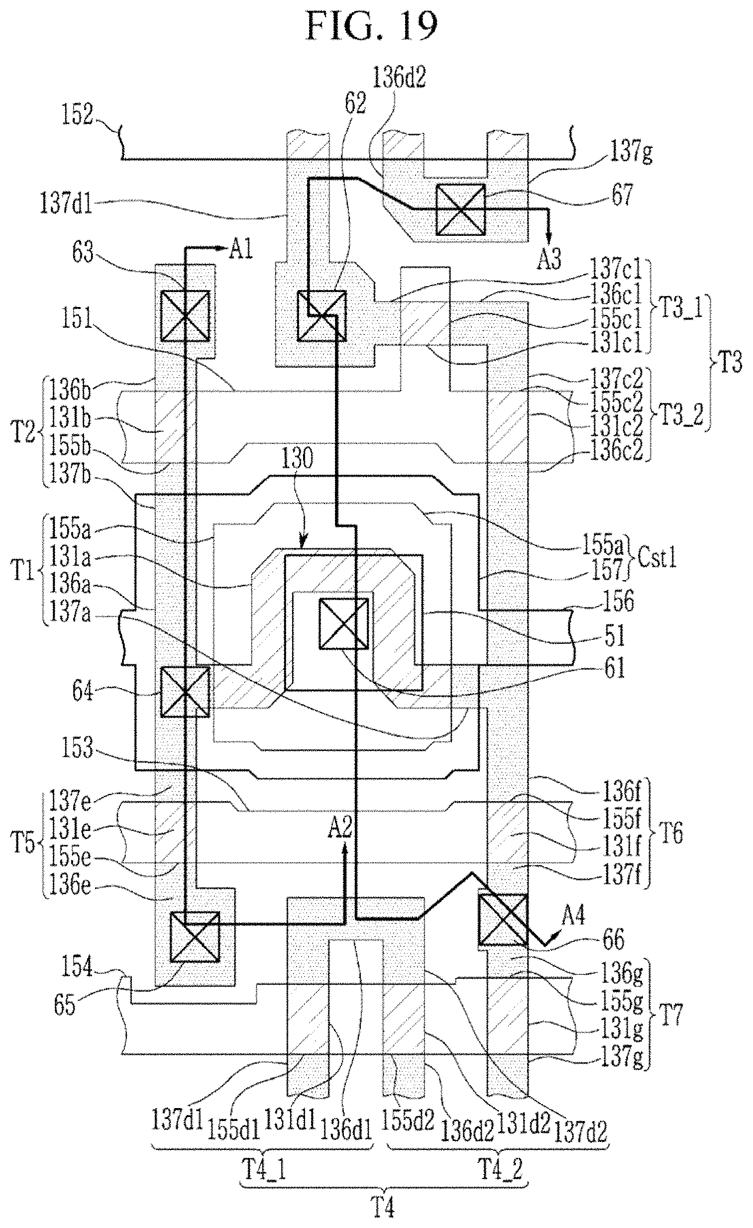 Patent US11785171 Figure 19 – Display device having an emission layer