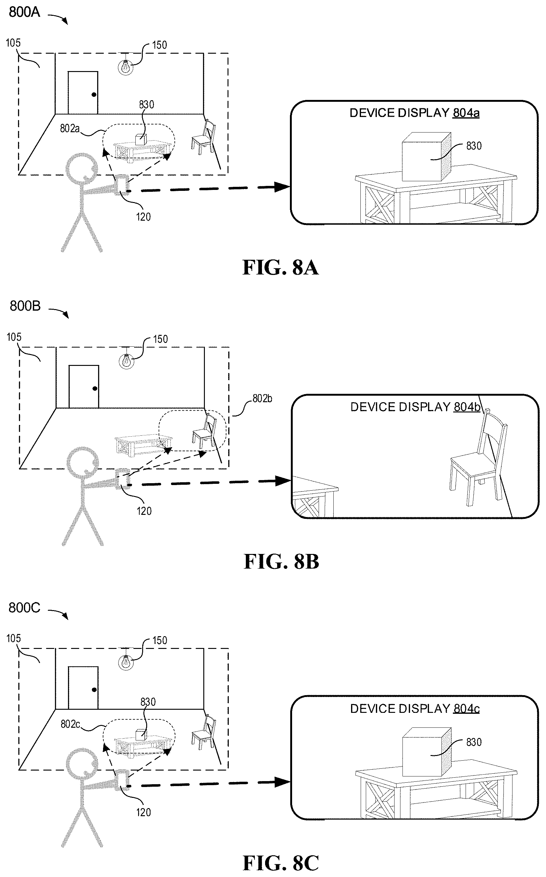 Patent US11785176 Figure 7 – Ambient light sensor-based localization