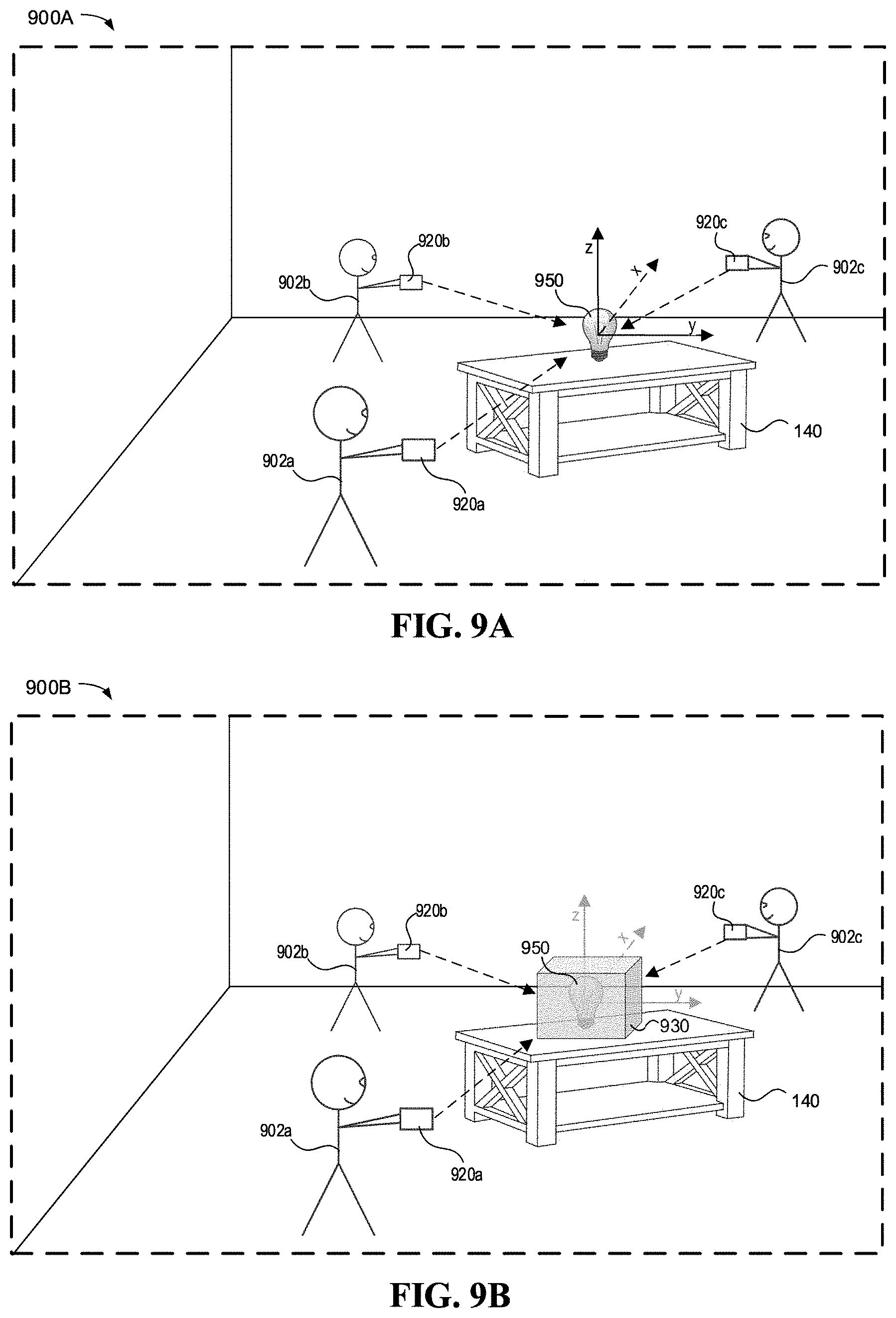 Patent US11785176 Figure 8 – Ambient light sensor-based localization