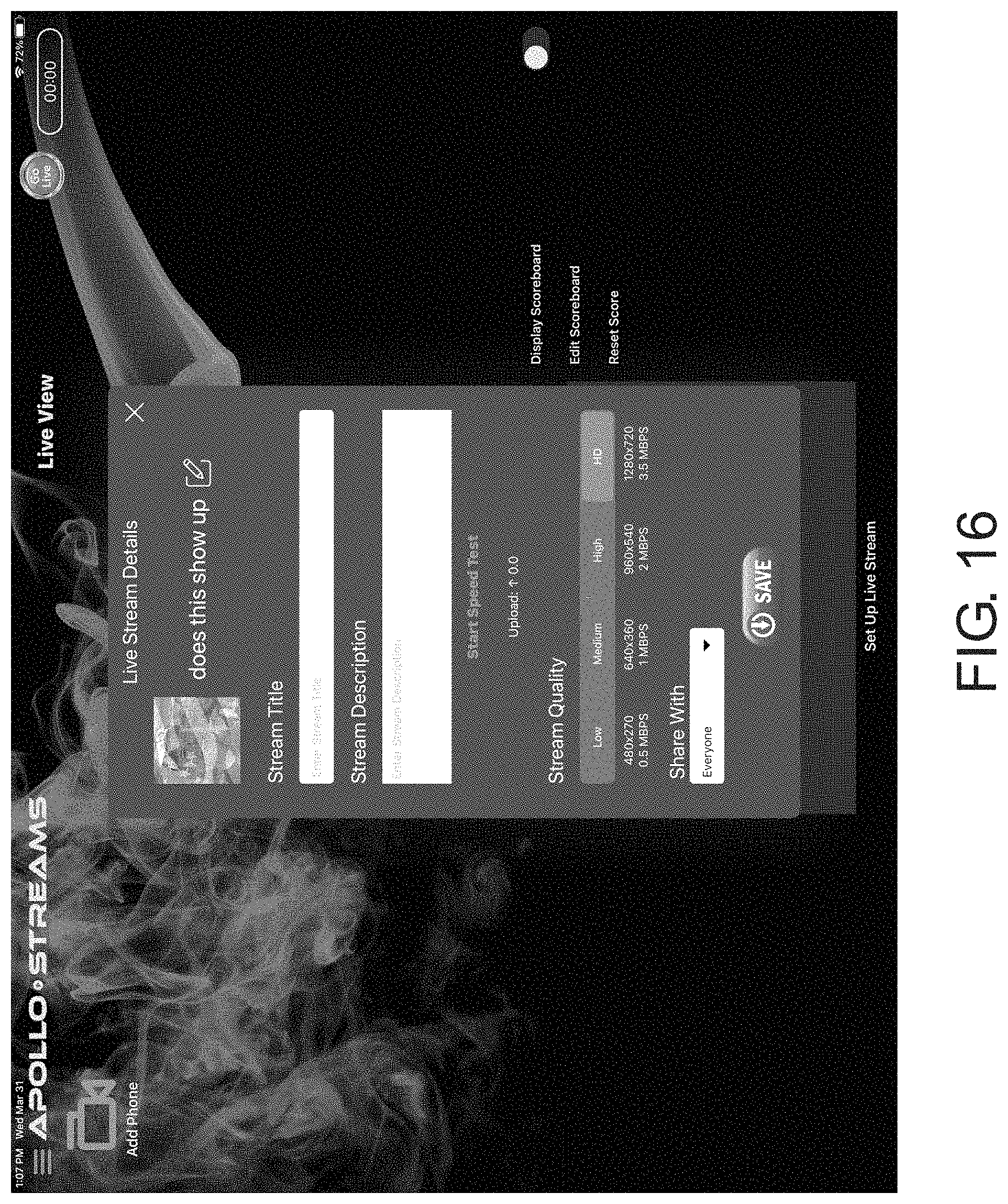 Patent US11785182 Figure 18 – System for transmitting data from an event