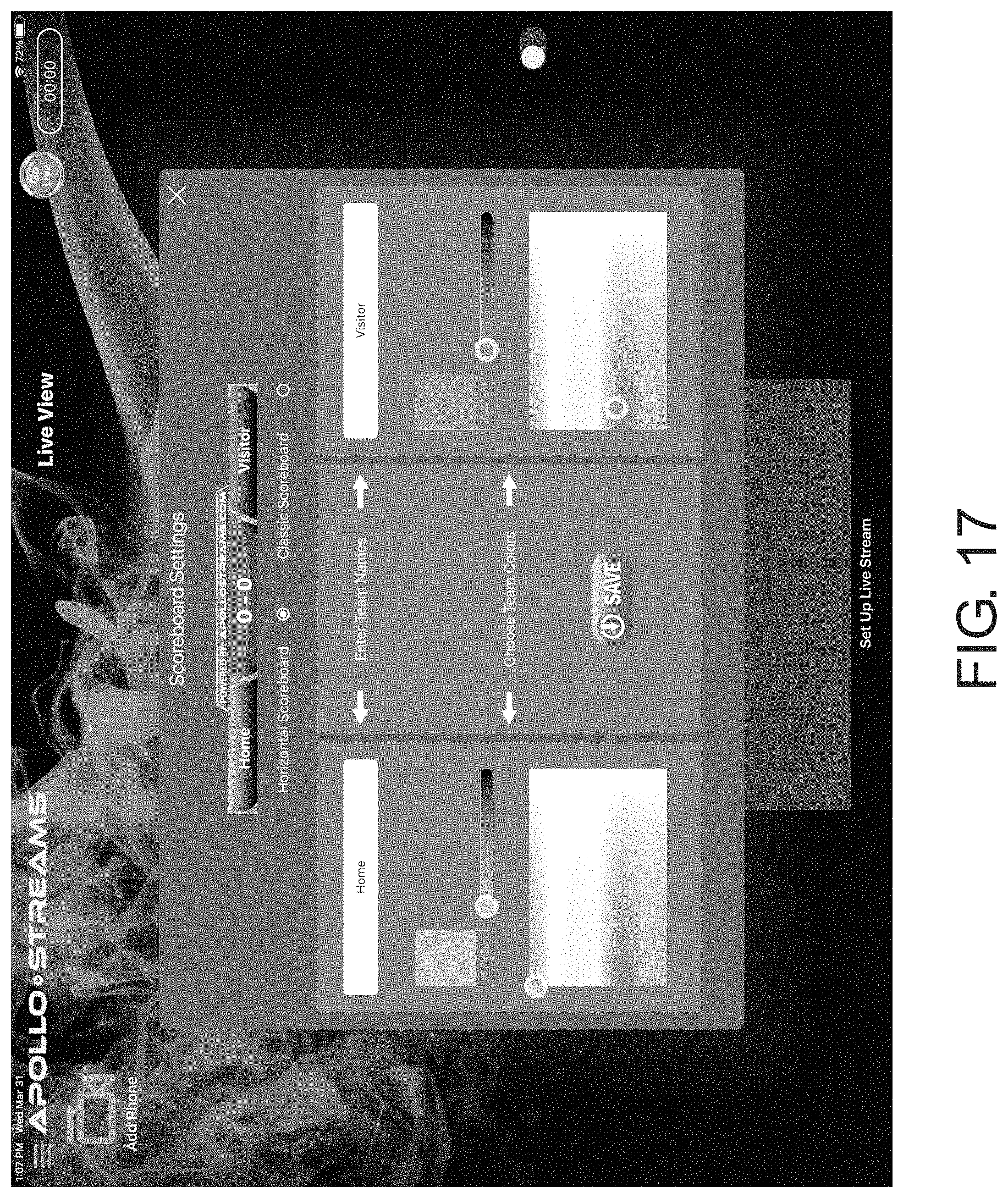 Patent US11785182 Figure 19 – System for transmitting data from an event