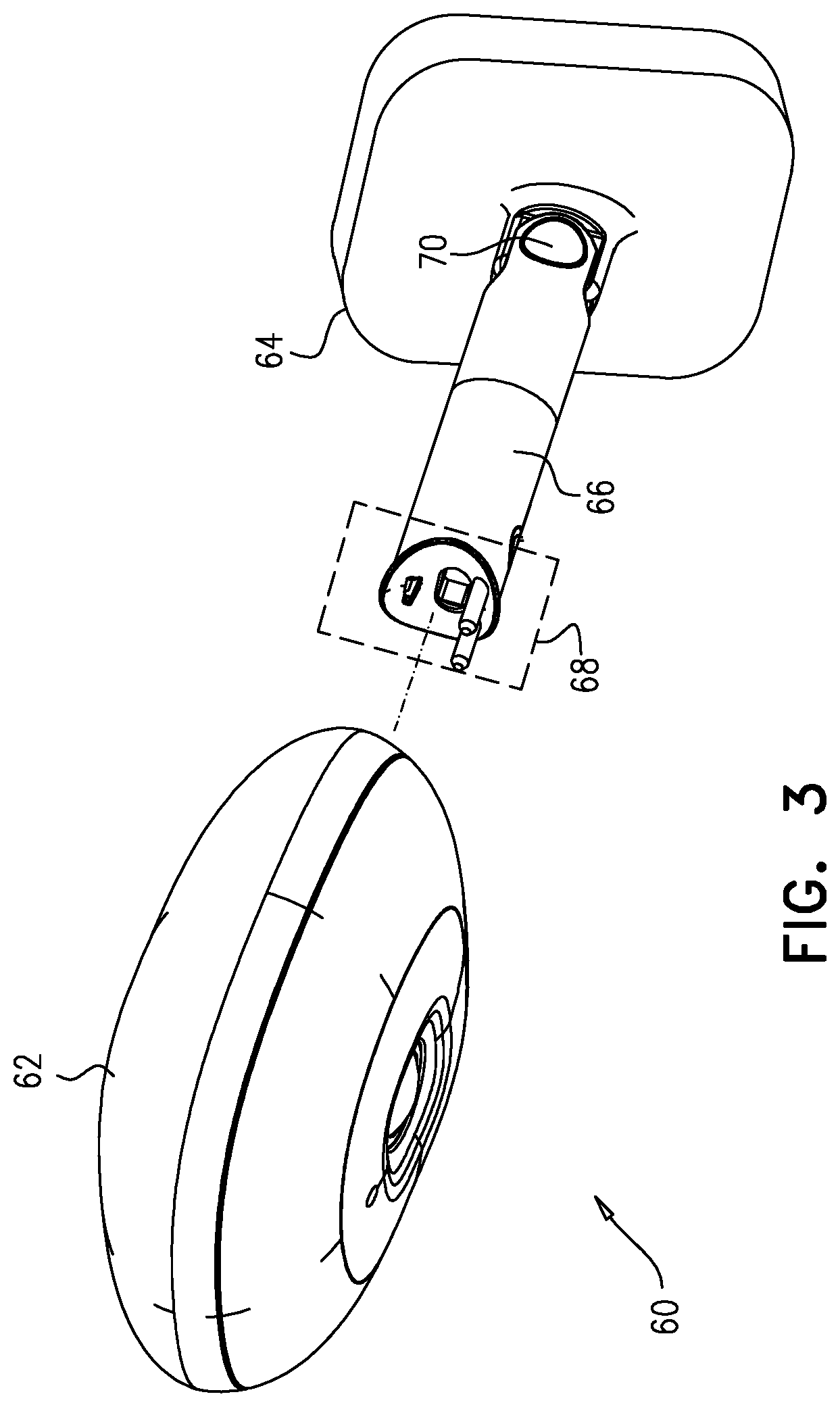 Patent US11785187 Figure 3 – Monitoring camera and mount