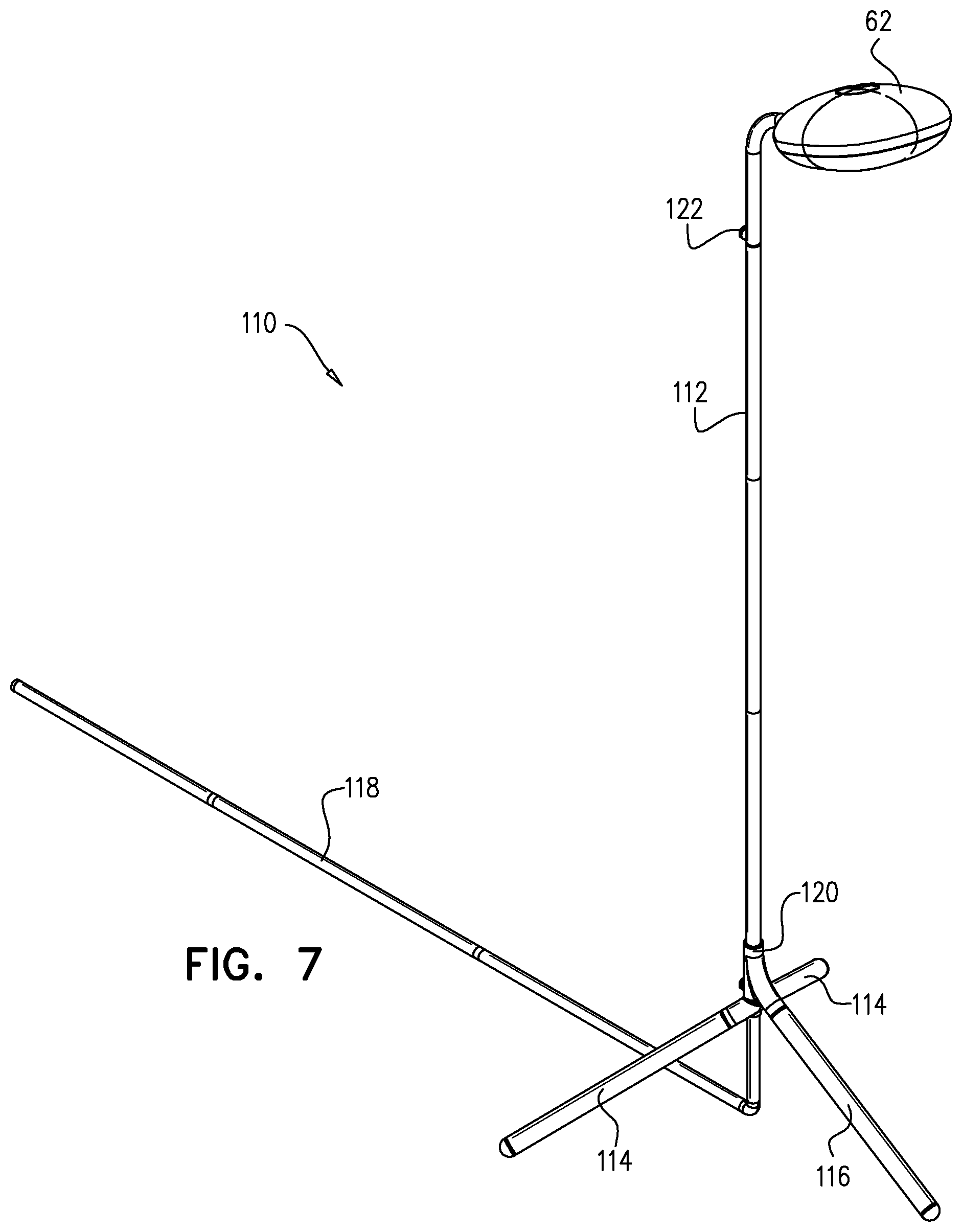 Patent US11785187 Figure 7 – Monitoring camera and mount