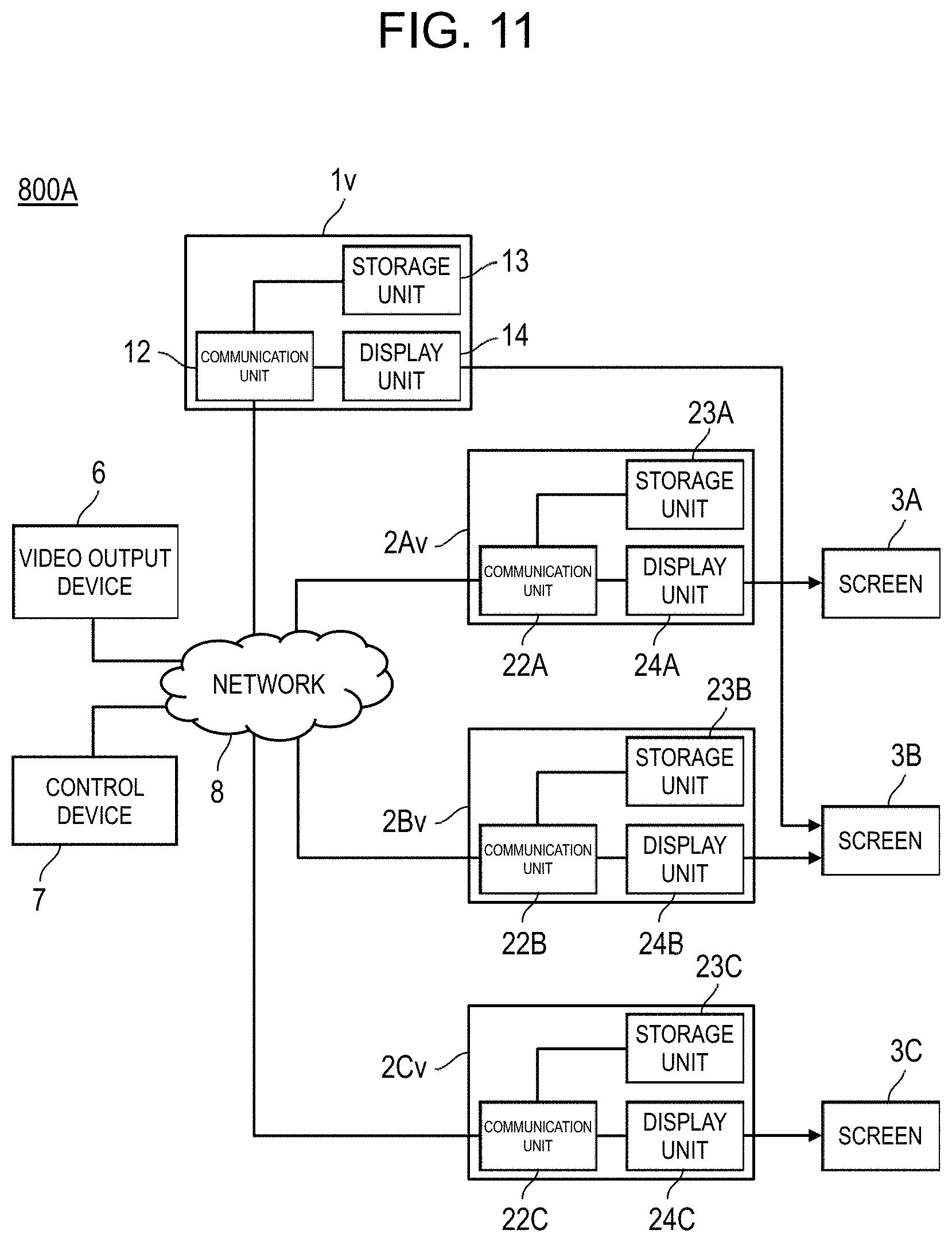 Patent US11785192 Figure 9 – Video display system and video display method