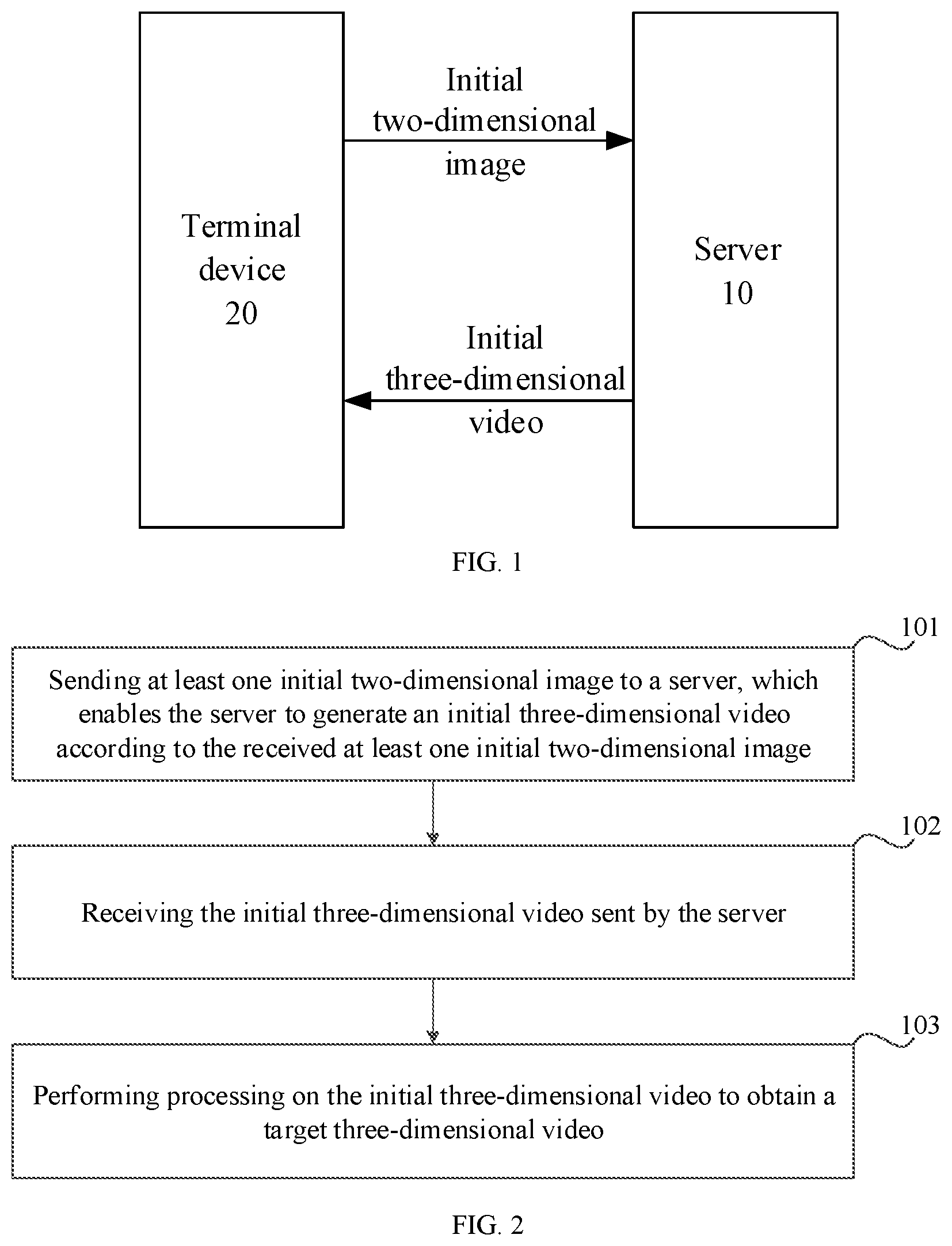 Patent US11785195 Figure 1 – Method and apparatus for processing three-dimensional video, readable storage medium and electronic device