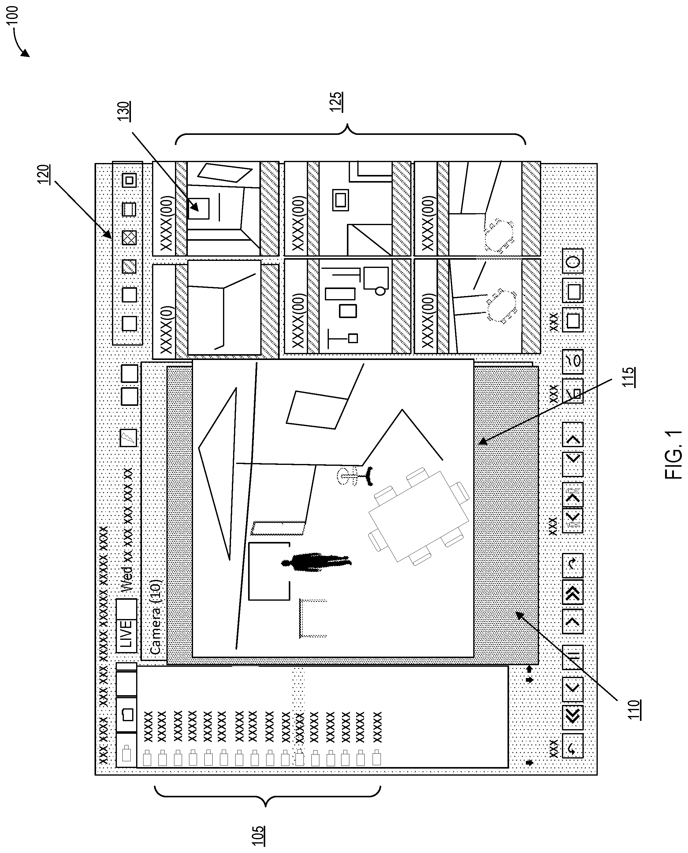 Patent US11785196 Figure 1 – Enhanced three dimensional visualization using artificial intelligence