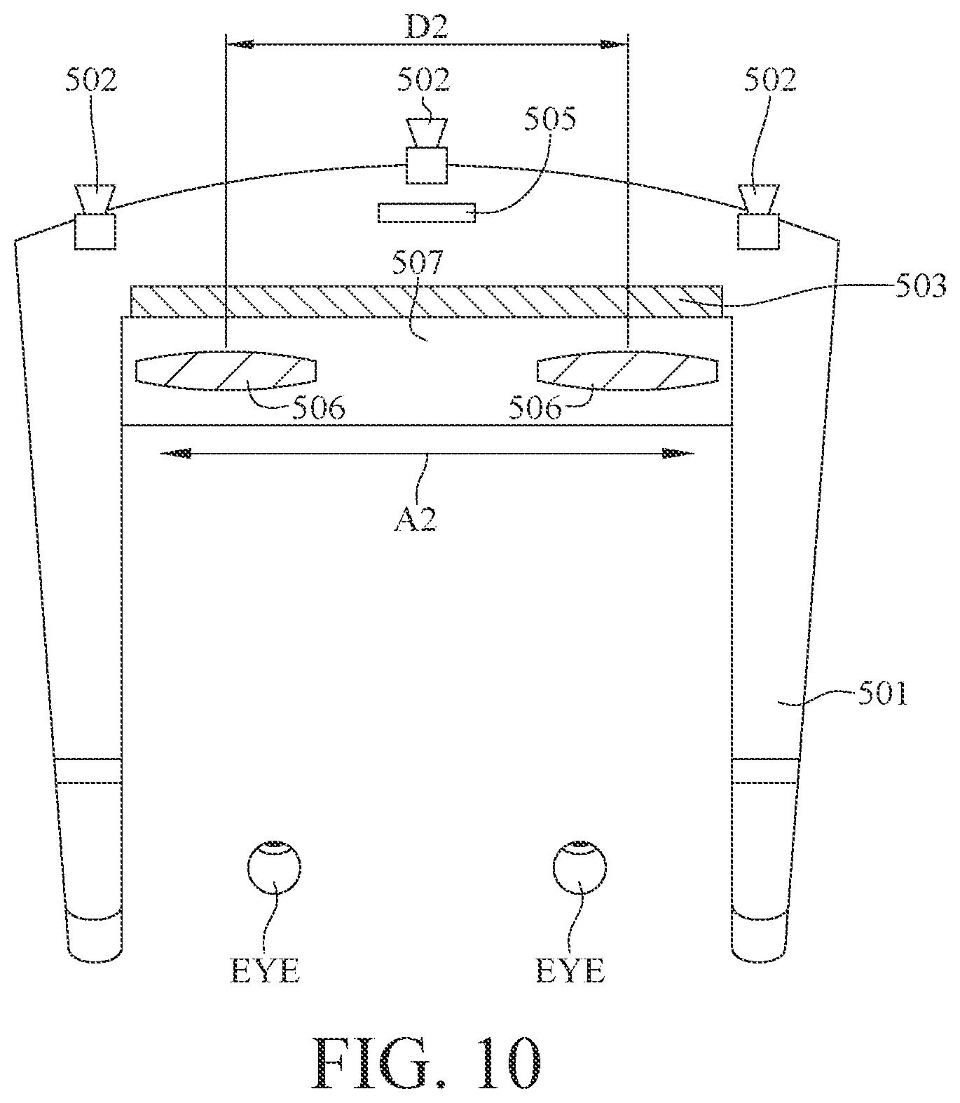 Patent US11785198 Figure 6 – Head-mounted device