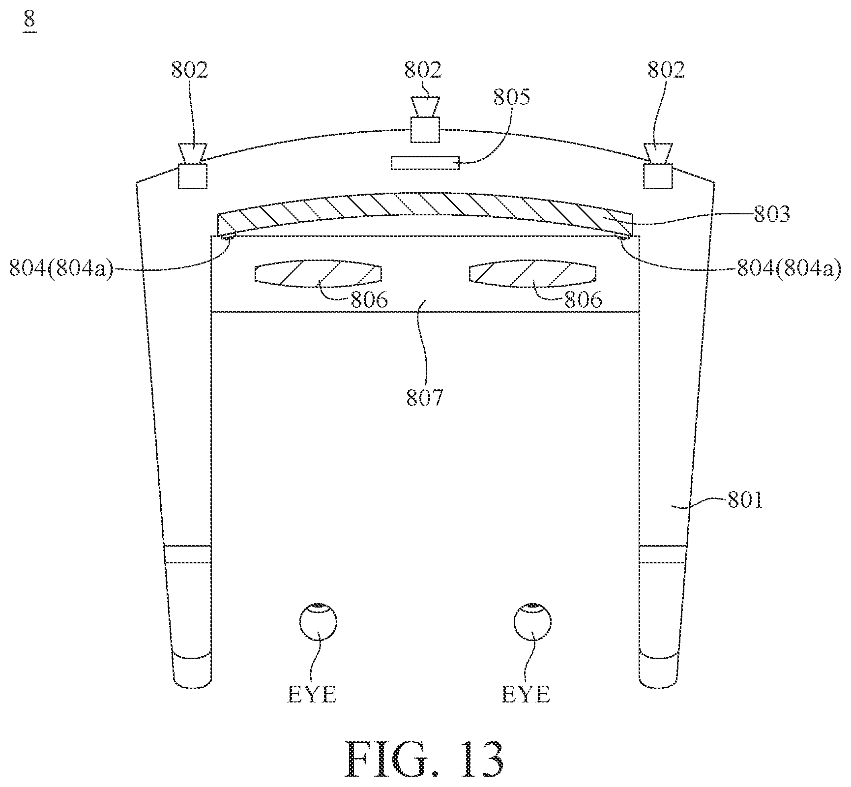 Patent US11785198 Figure 9 – Head-mounted device