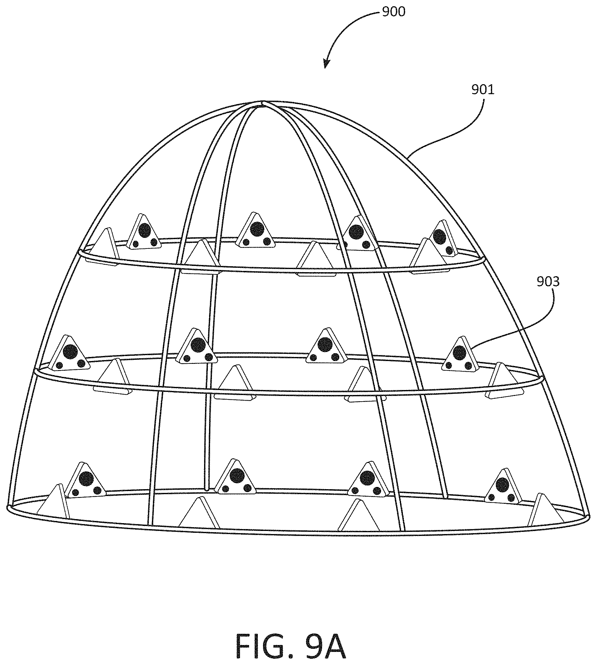 Patent US11785200 Figure 10 – Stage studio for immersive 3-D video capture