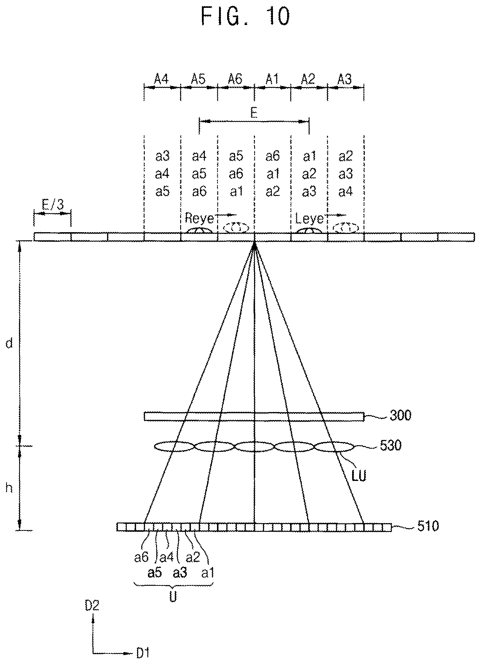 Patent US11785201 Figure 12 – Method of displaying three dimensional image and three dimensional display apparatus for performing the method