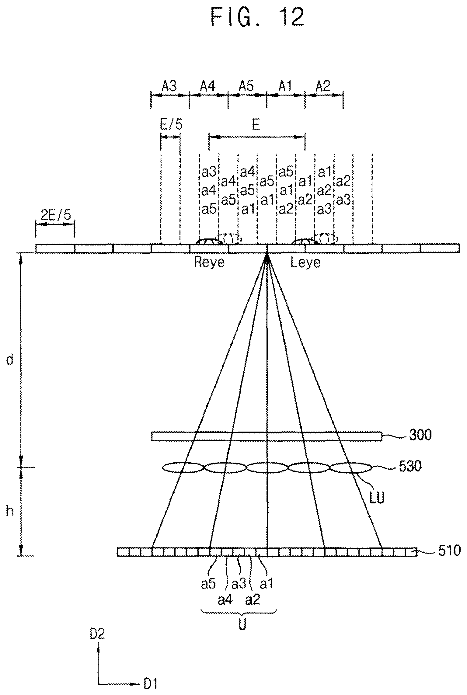 Patent US11785201 Figure 15 – Method of displaying three dimensional image and three dimensional display apparatus for performing the method